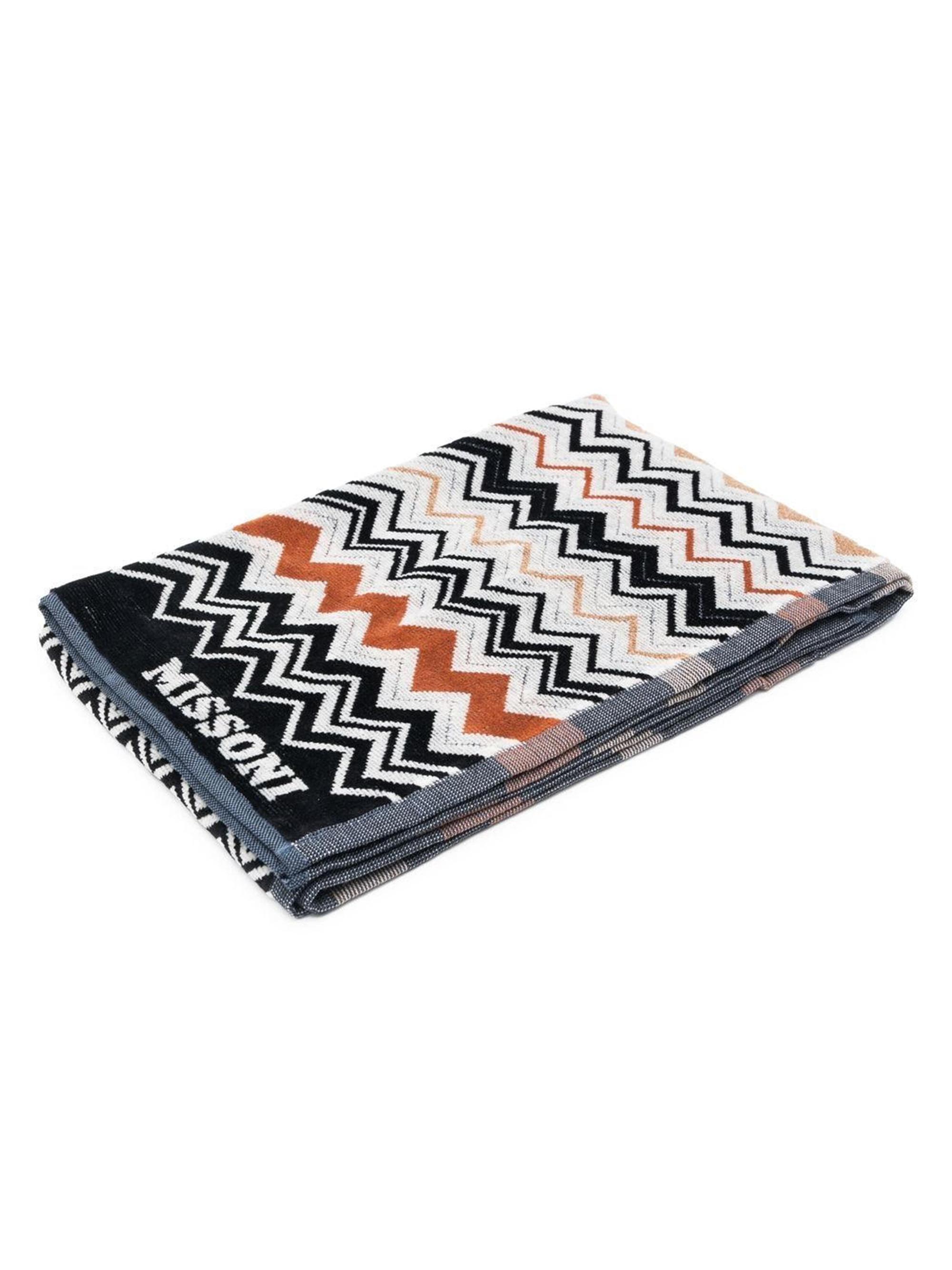 Missoni Bernard Fitness Towel - Black Multi