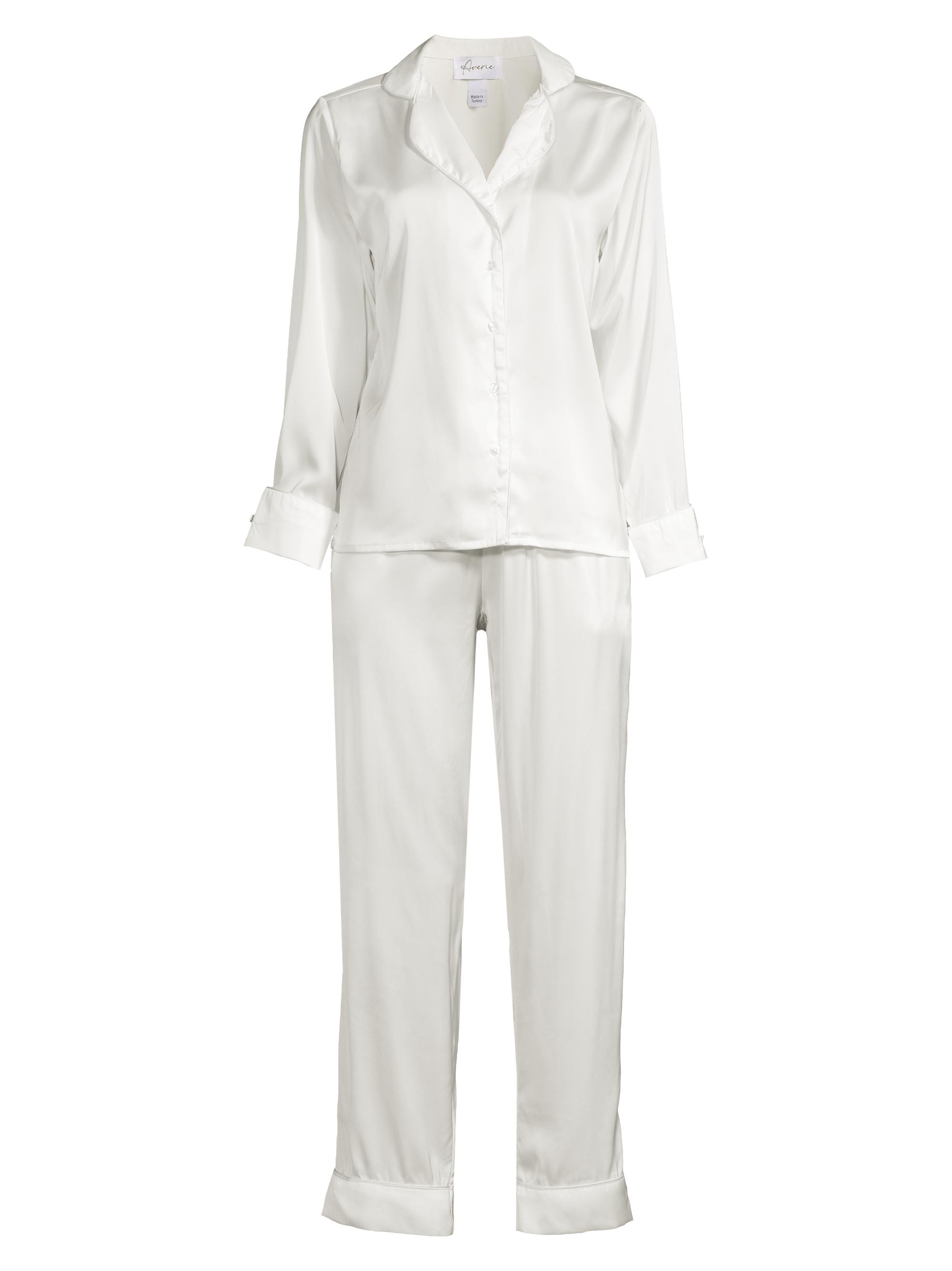 Averie Women's Two-Piece Bianca Pajama Set - White