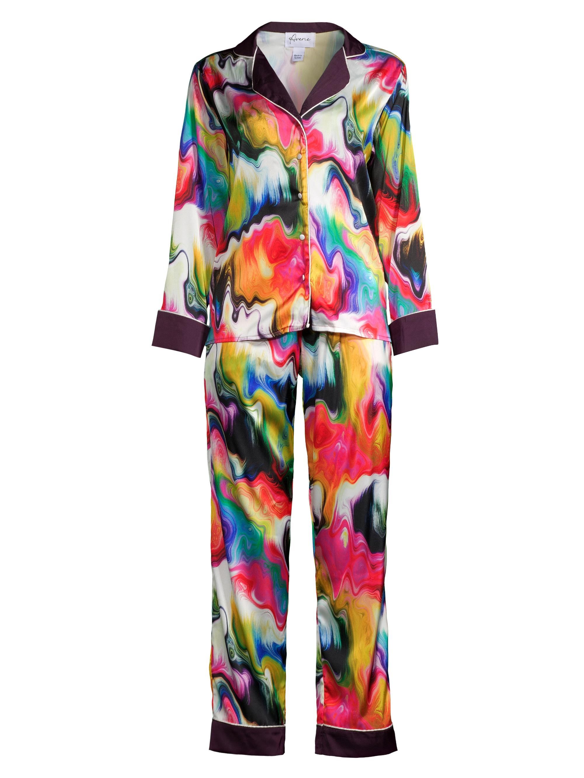 Averie Sleep Women's Shanaya Iridiana Print Pajama Set