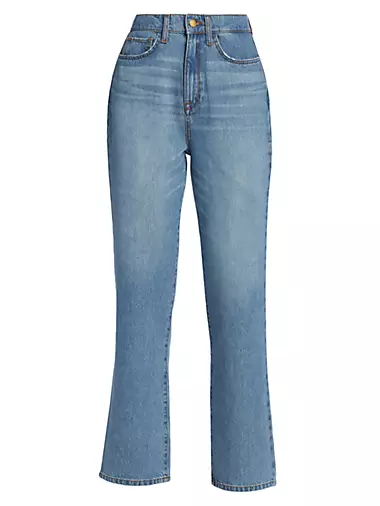 Ms.Triarchy High-Rise Rigid Straight Jeans