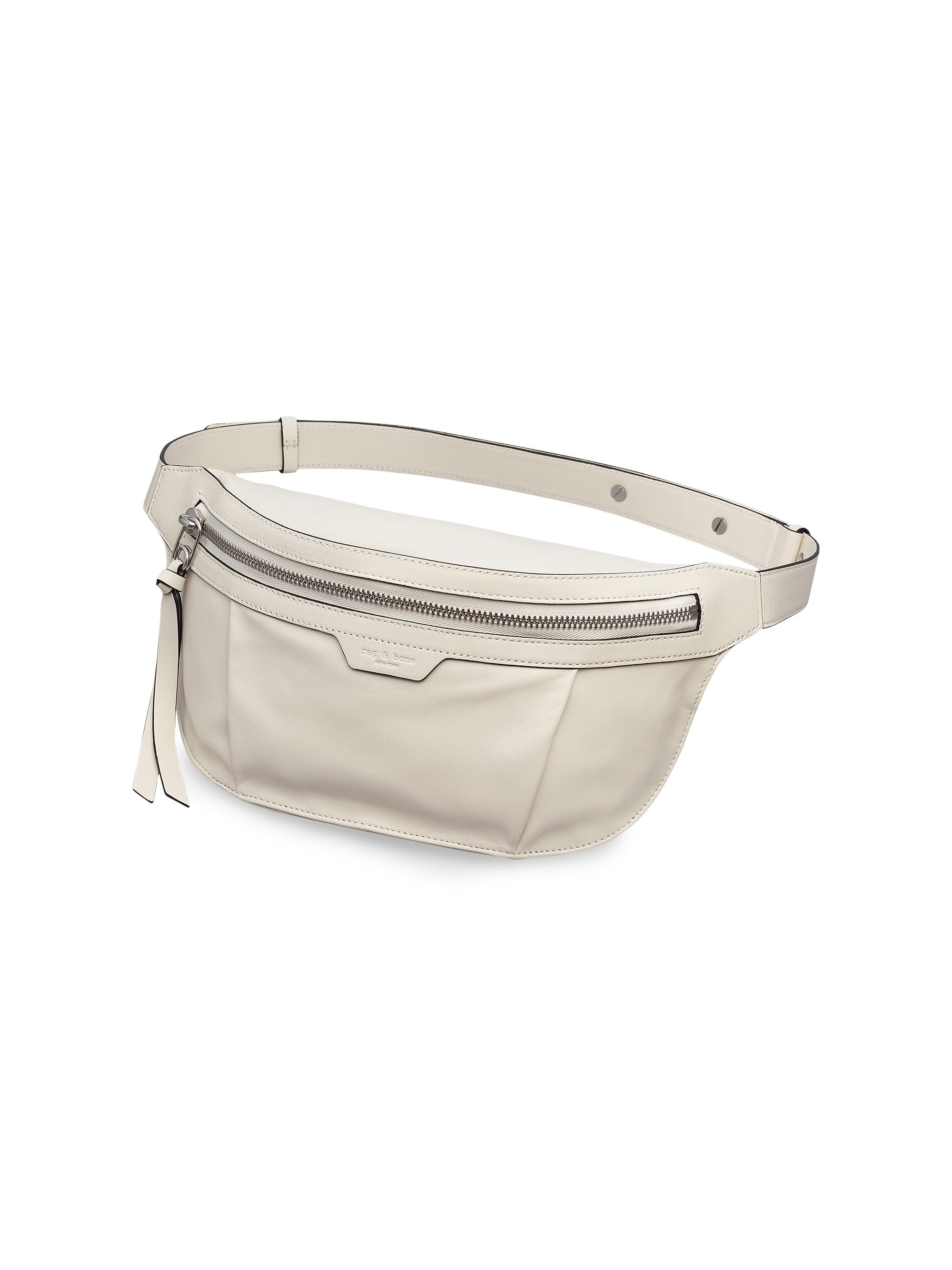 rag & bone Women's Commuter Fanny Pack - Antique White