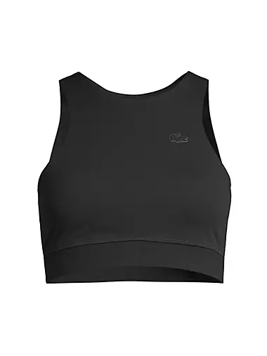 Women's Lacoste x Bandier All Motion Striped Sports Bra - Women's T-Shirts  & Tops - New In 2024