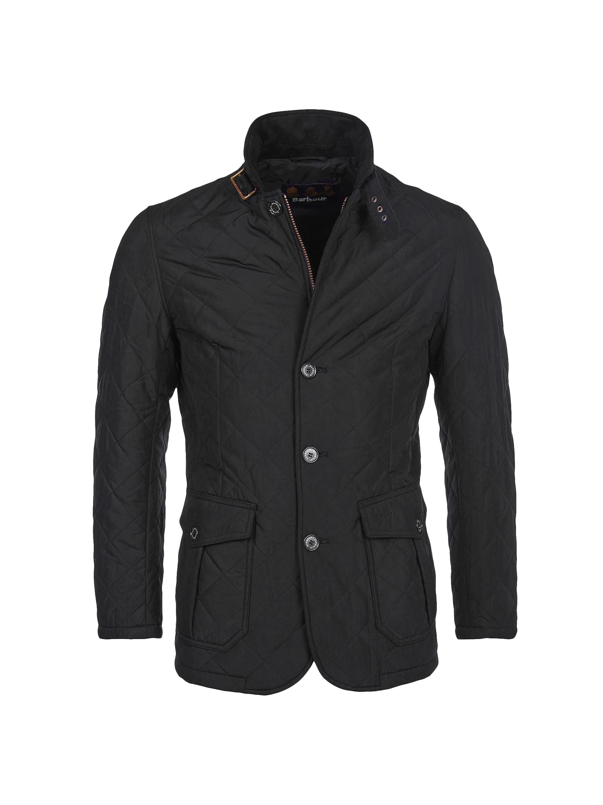 Barbour Men's Quilted Lutz Jacket - Black