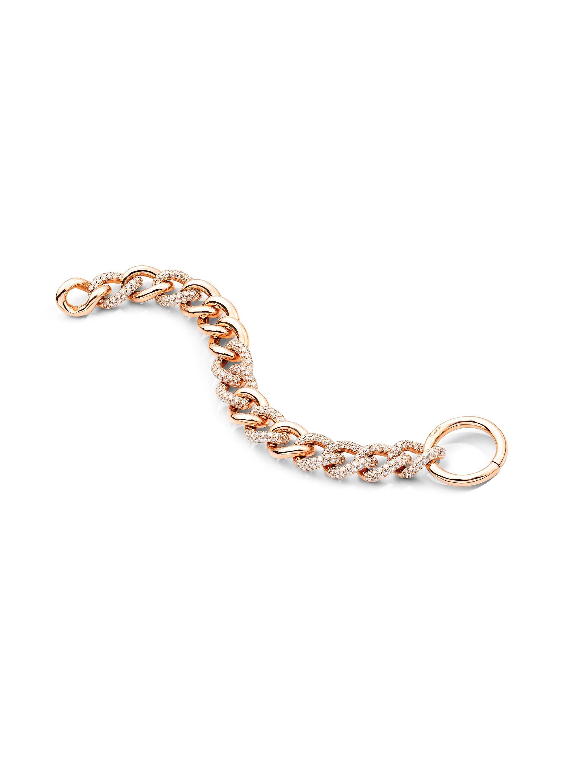 Pomellato Women's Catene 18K Rose Gold & Diamond Bracelet