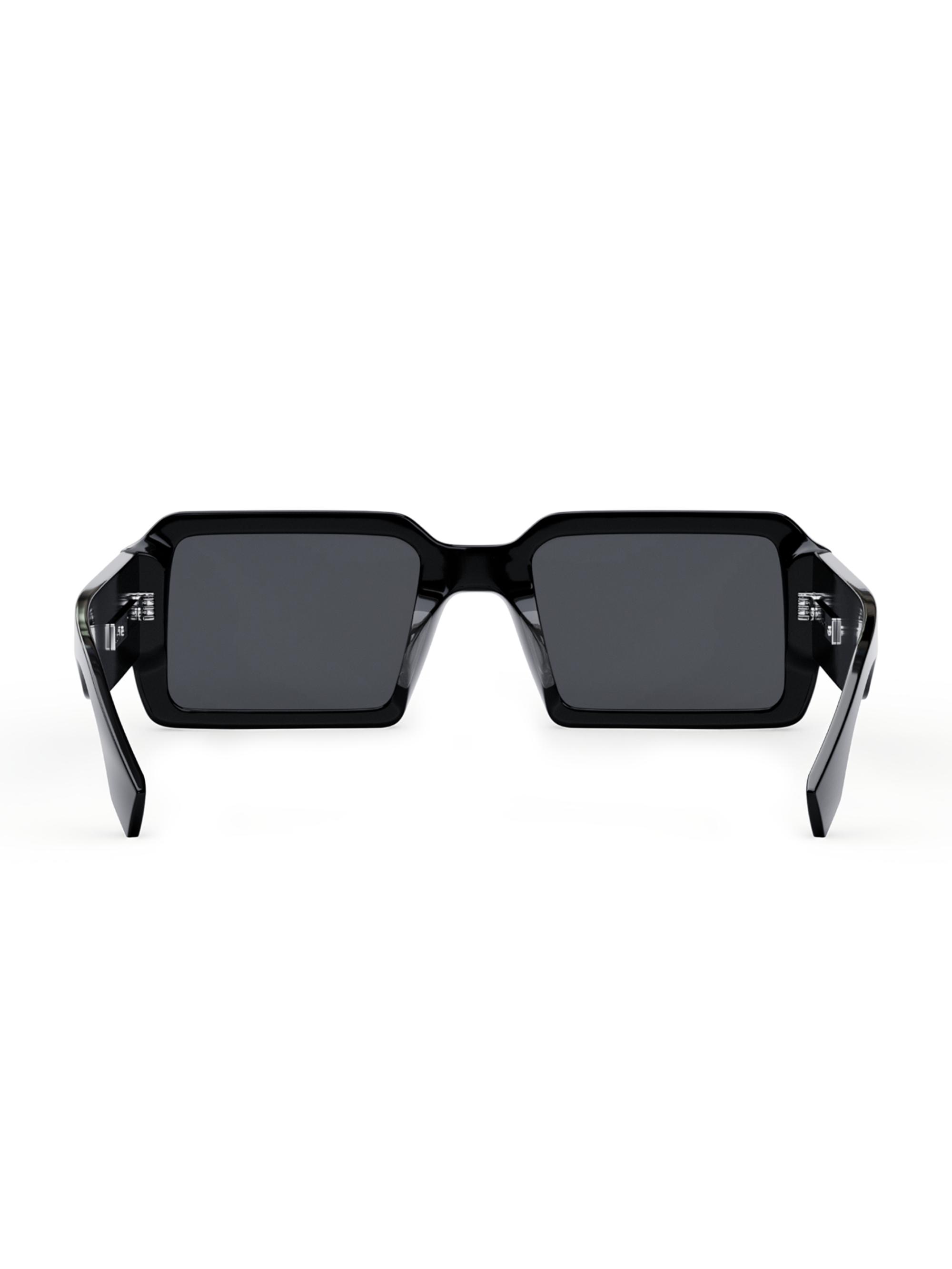 Fendi O'Lock Fendigraphy 52MM Rectangular Sunglasses | Saks Fifth