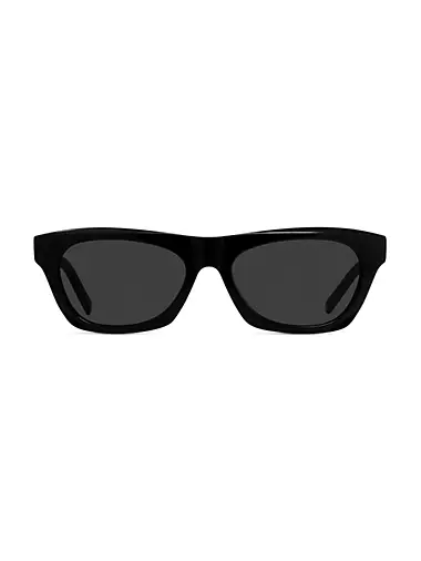 55MM Angled Square Sunglasses