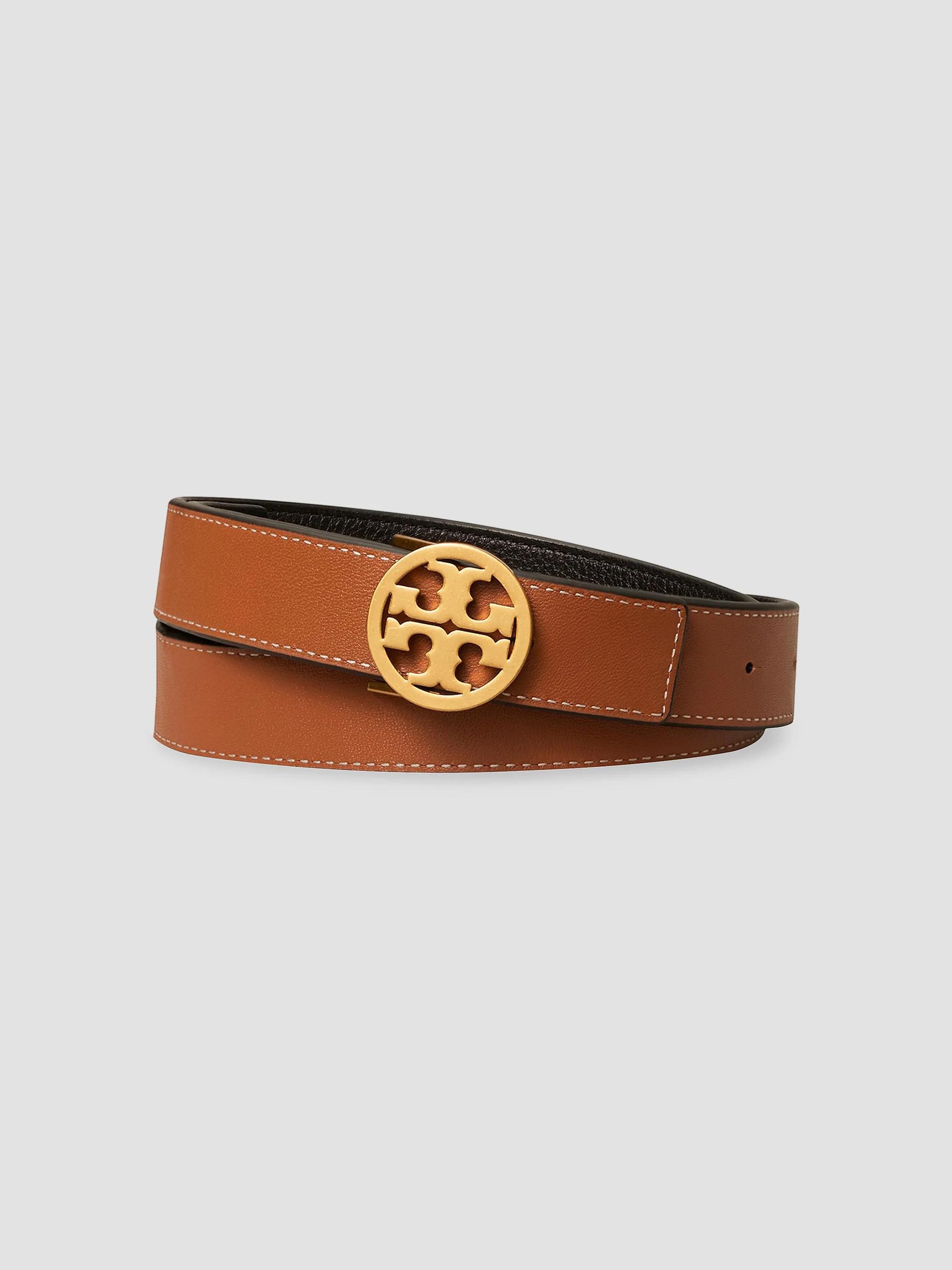 Tory Burch Miller Reversible Leather Belt | Saks Fifth Avenue display picture 1