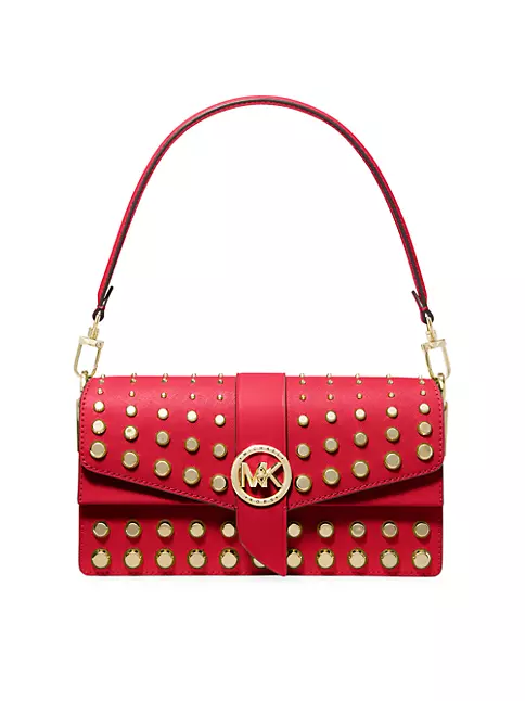 Michael Kors Bags | Michael Kors Medium Duffle Satchel Tea Rose | Color: Pink/Tan | Size: Os | Walletsandbags's Closet