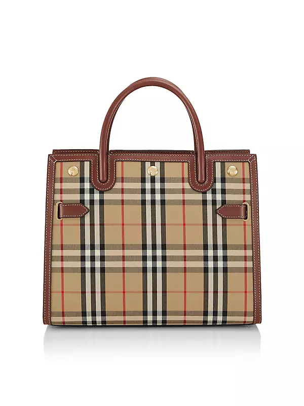 Totes bags Burberry - Vintage check Link zip tote - 8006411