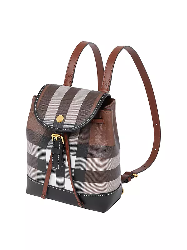 Burberry Check Micro Backpack