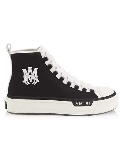 Unisex Boots Black Color White Sole High Top Sneakers Fashion Daily Sneakers