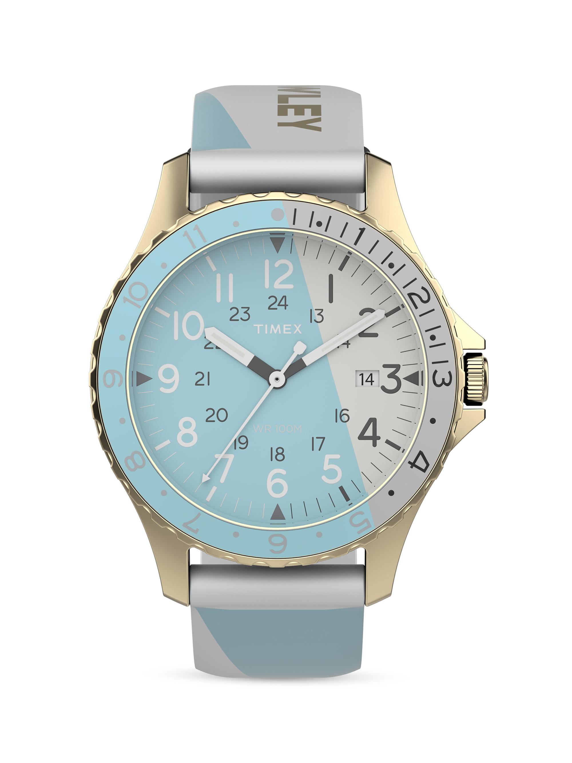 Timex X Cynthia Rowley Watch with Blue Pouch Timex ​38MM Timex x Cynthia Rowley Navi Watch | Saks Fifth  main image 2