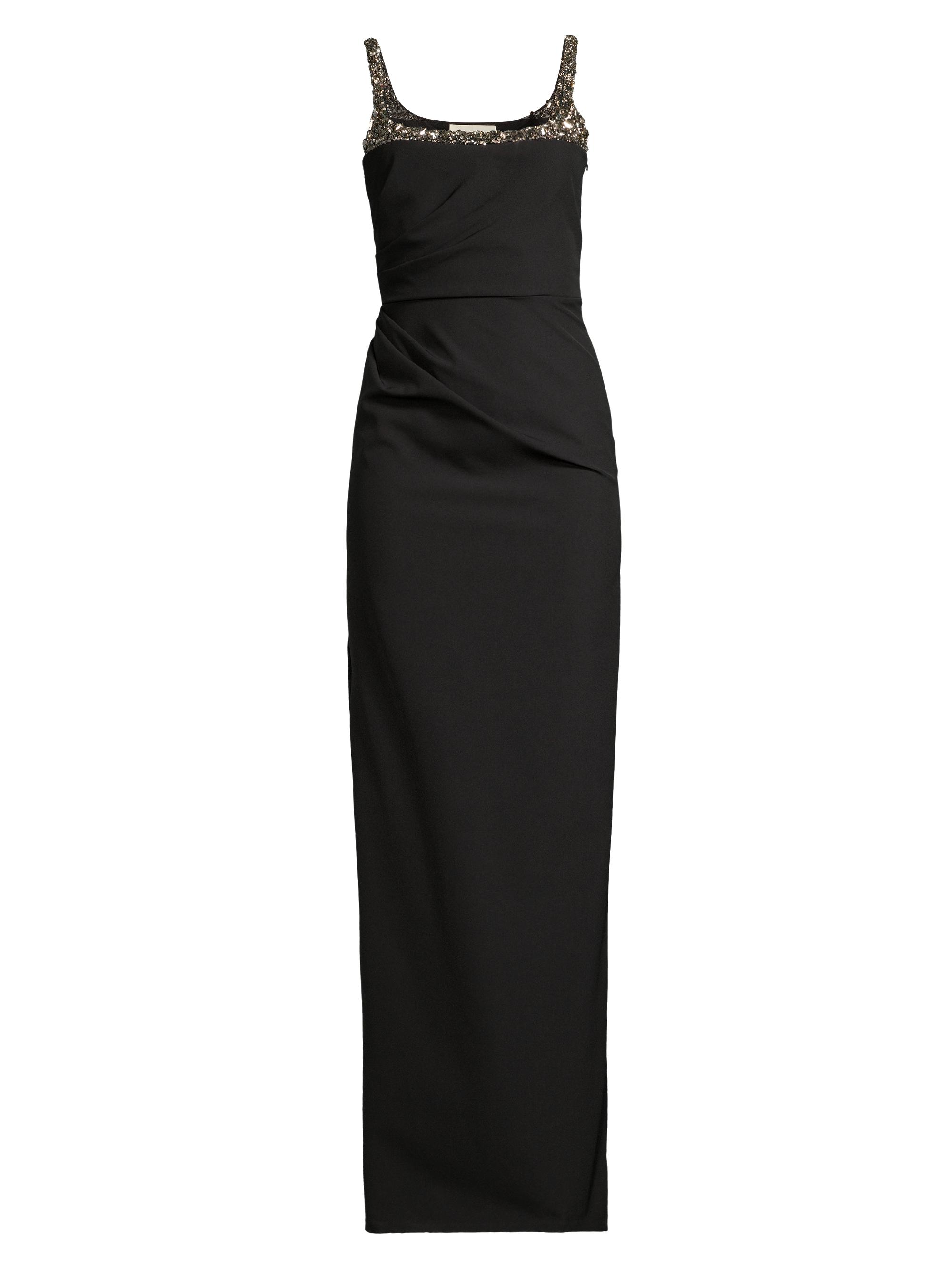 Sachin & Babi Women's Sam Beaded Column Gown - Black