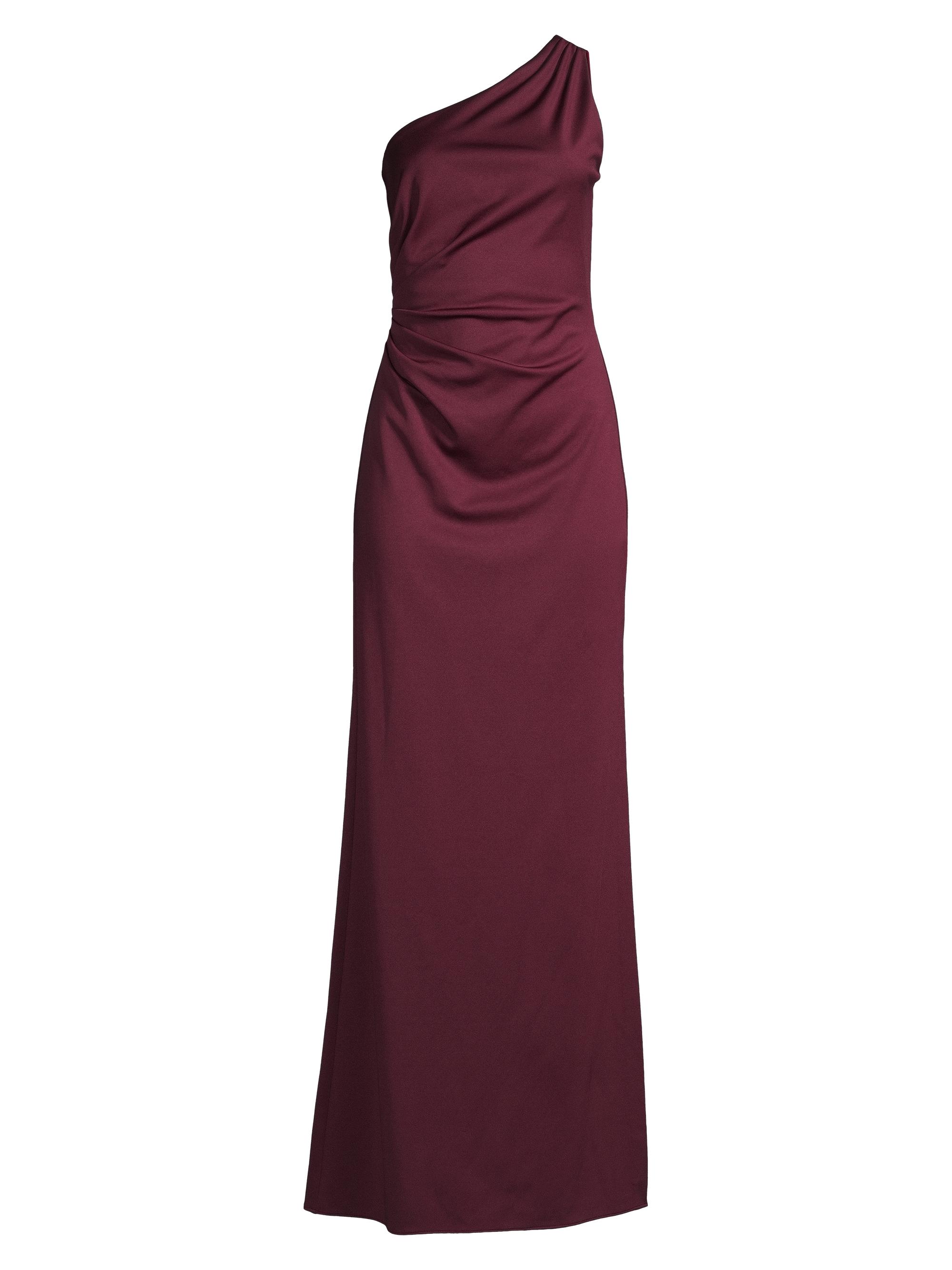 Sachin & Babi Women's Cece Draped One-Shoulder Gown - Deep Wine
