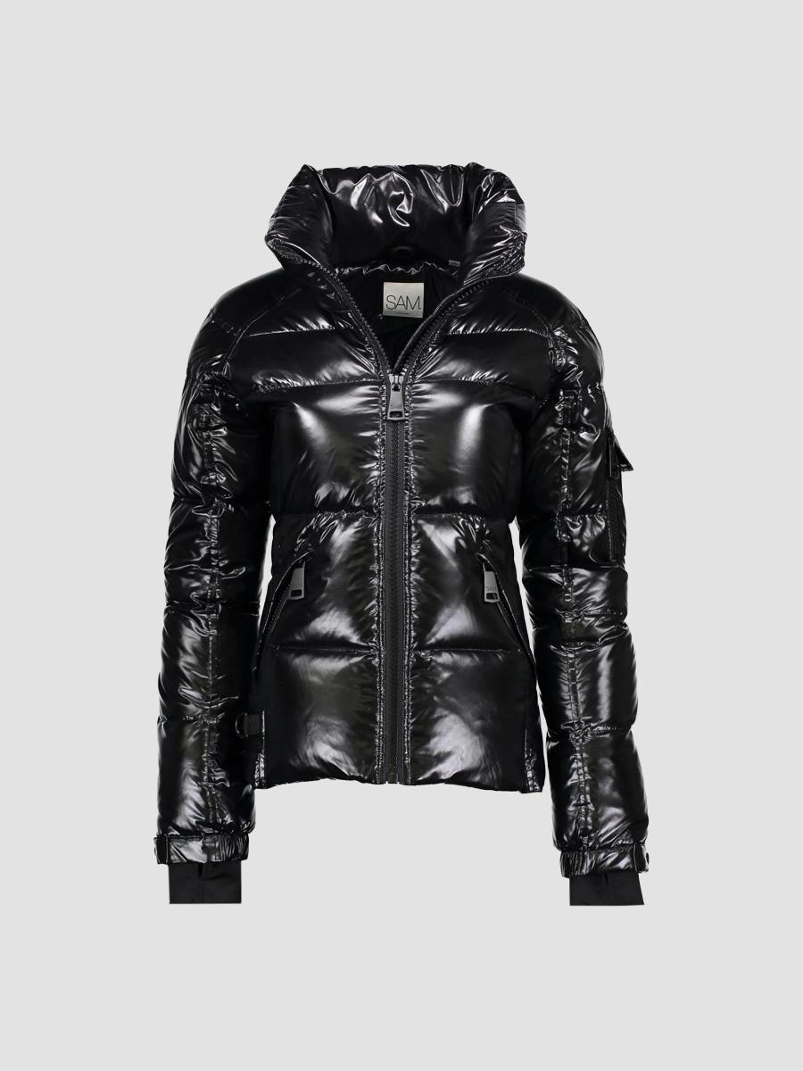 Sam Freestyle Down Puffer Jacket In Black