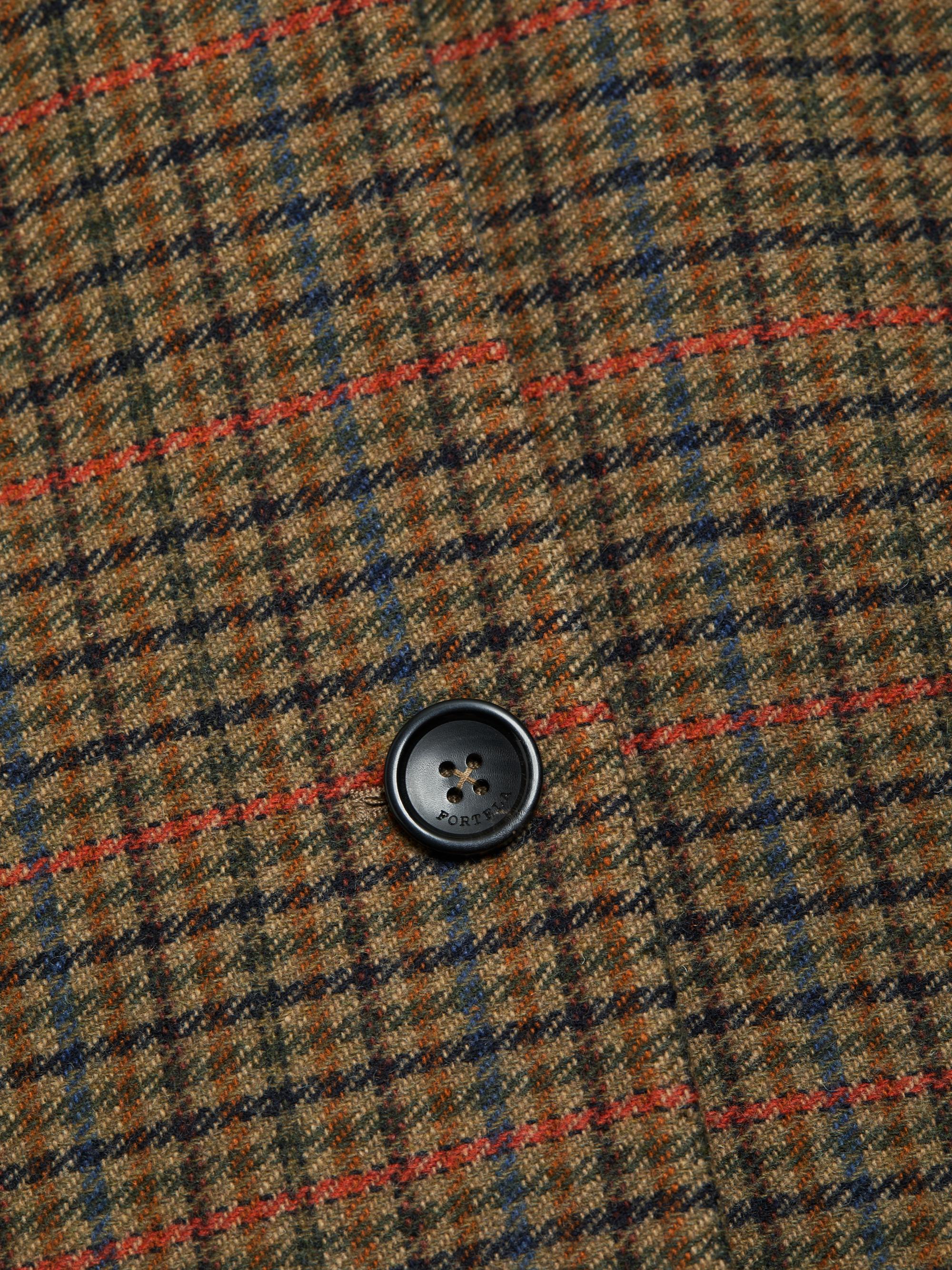 Fortela Alessandro Wool-Blend Check Coat | Saks Fifth Avenue