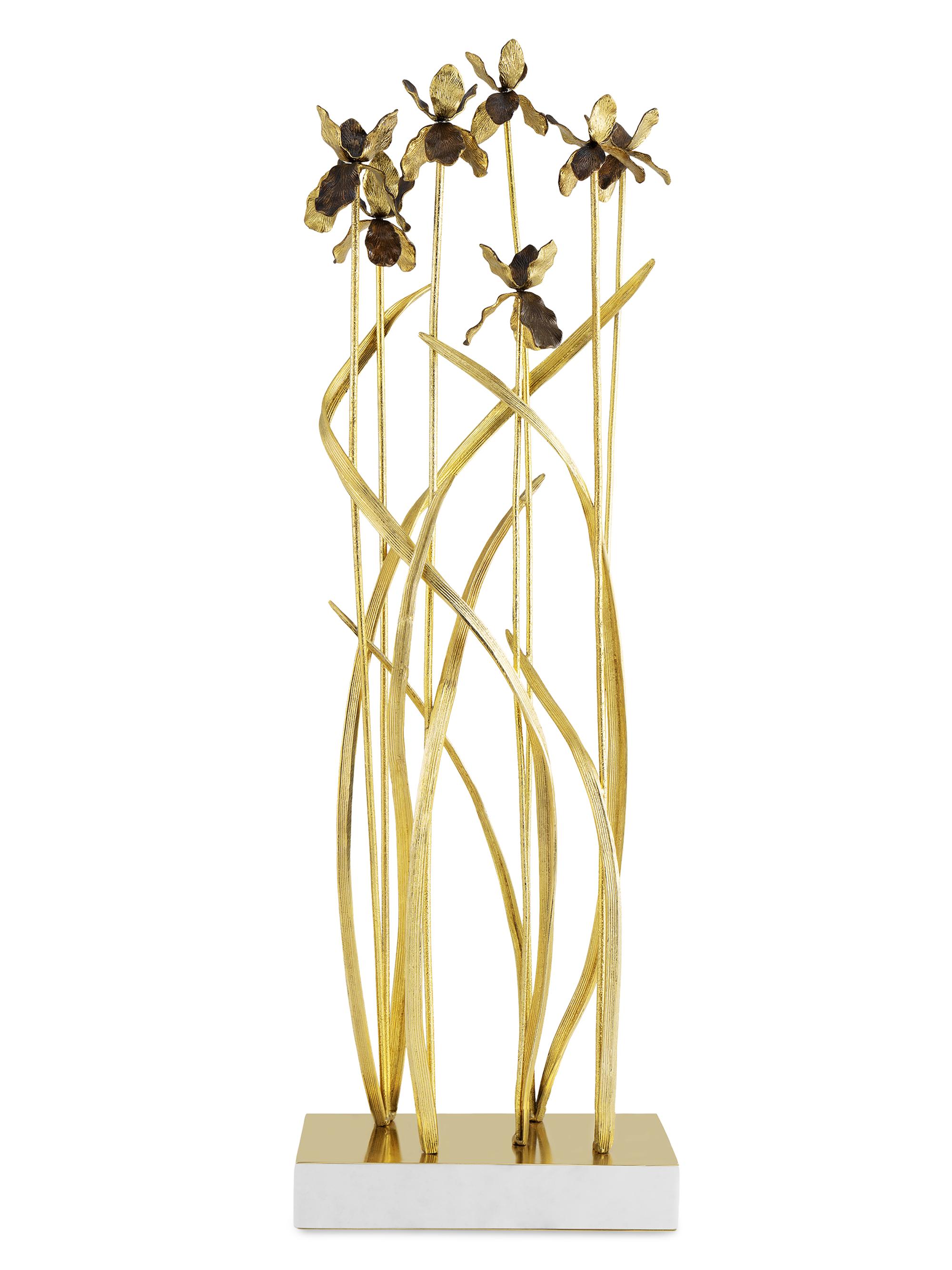 Michael Aram Black Iris Garden Sculpture