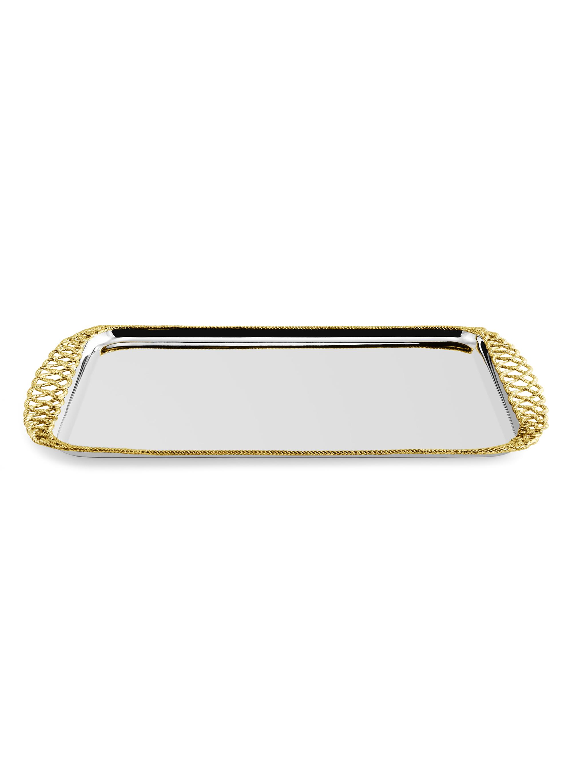 Michael Aram Love Knot Stainless Steel Tray