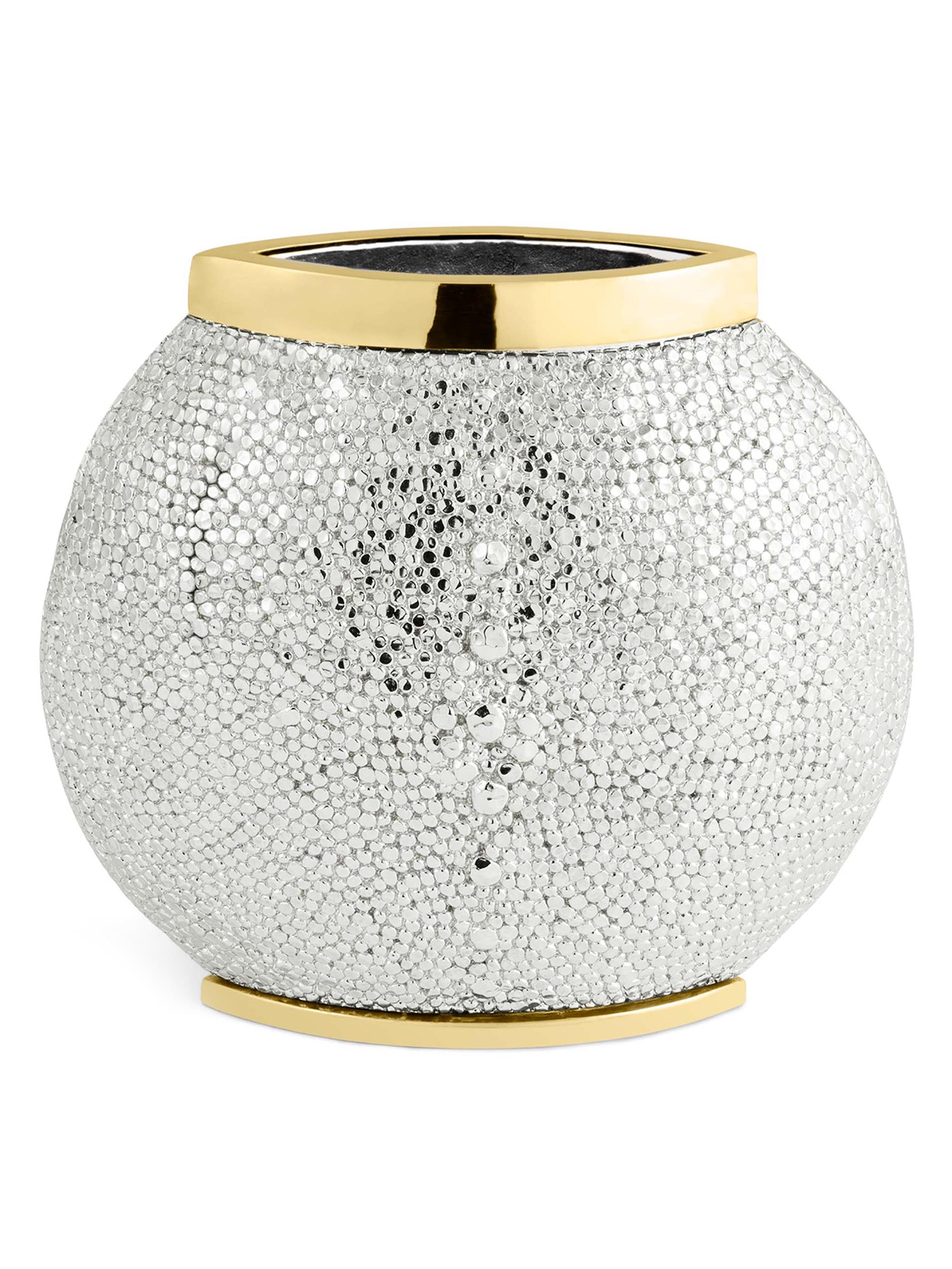 Michael Aram Shagreen Brass Vase