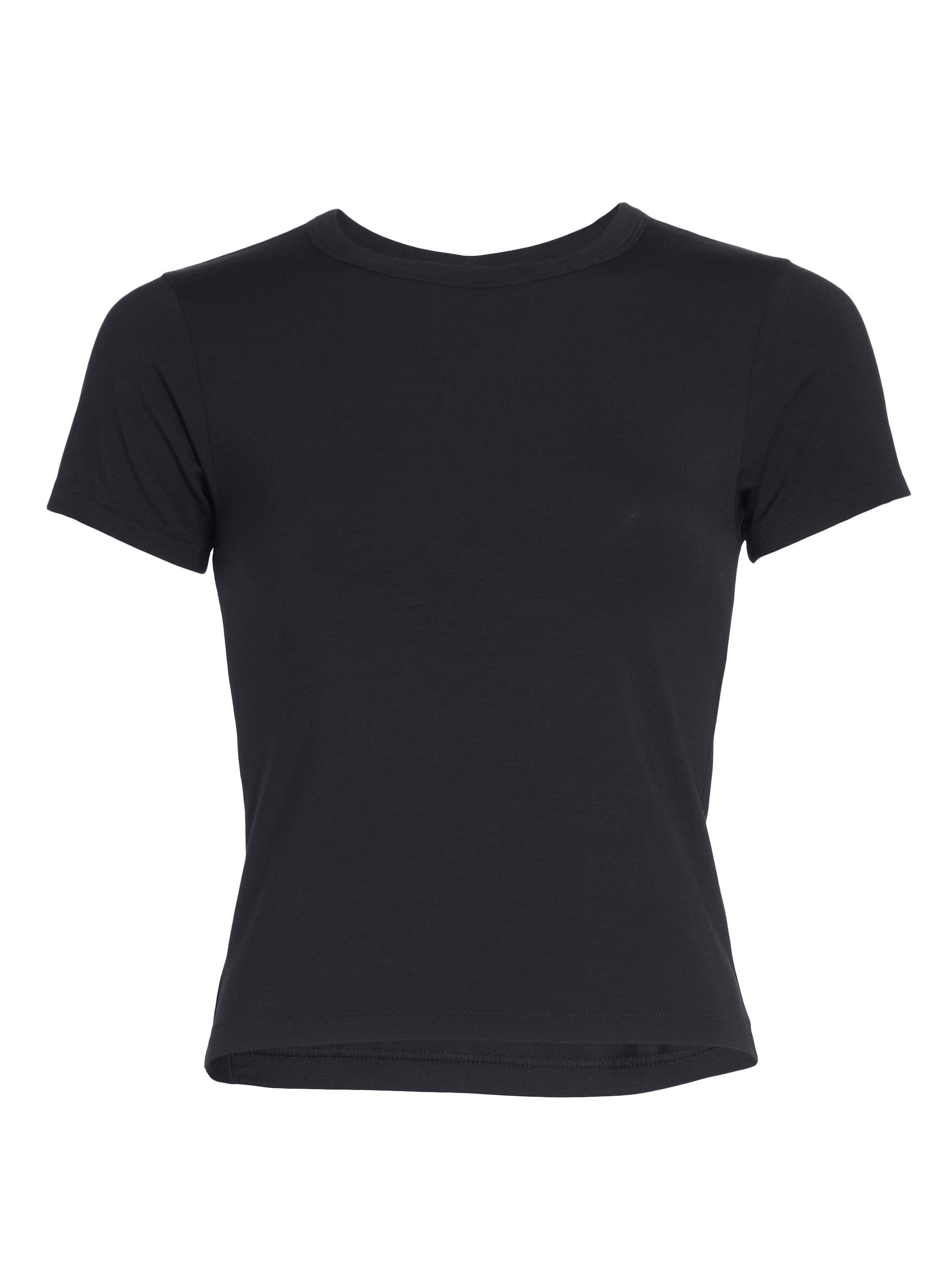 rag & bone Women's ICONS Luca Baby T-Shirt - Black