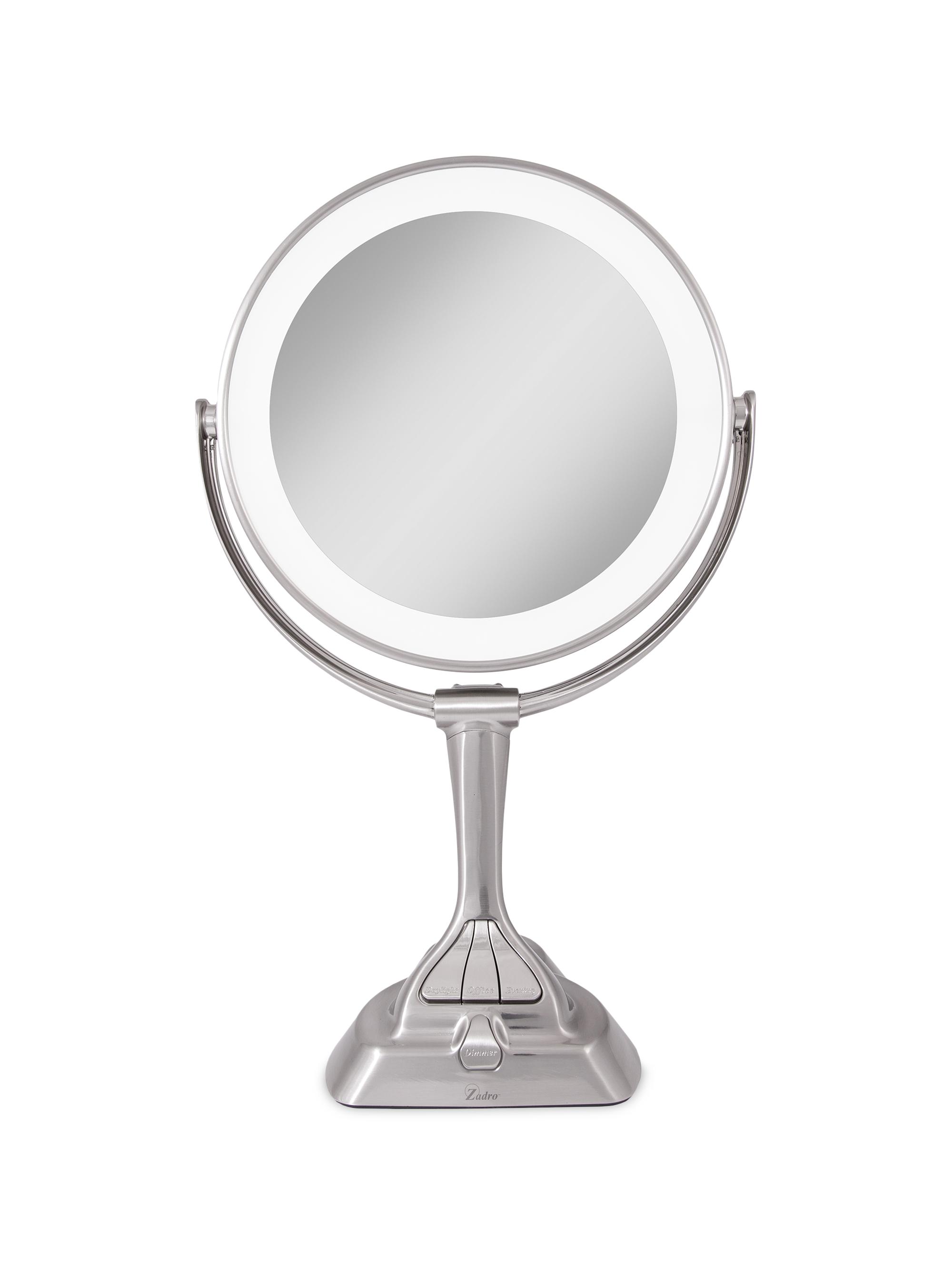 Zadro LED Variable Lighted Surround Light Smart Dimmer Vanity Mirror - Satin Nickel