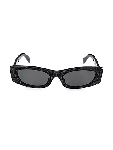 55MM Rectangular Sunglasses