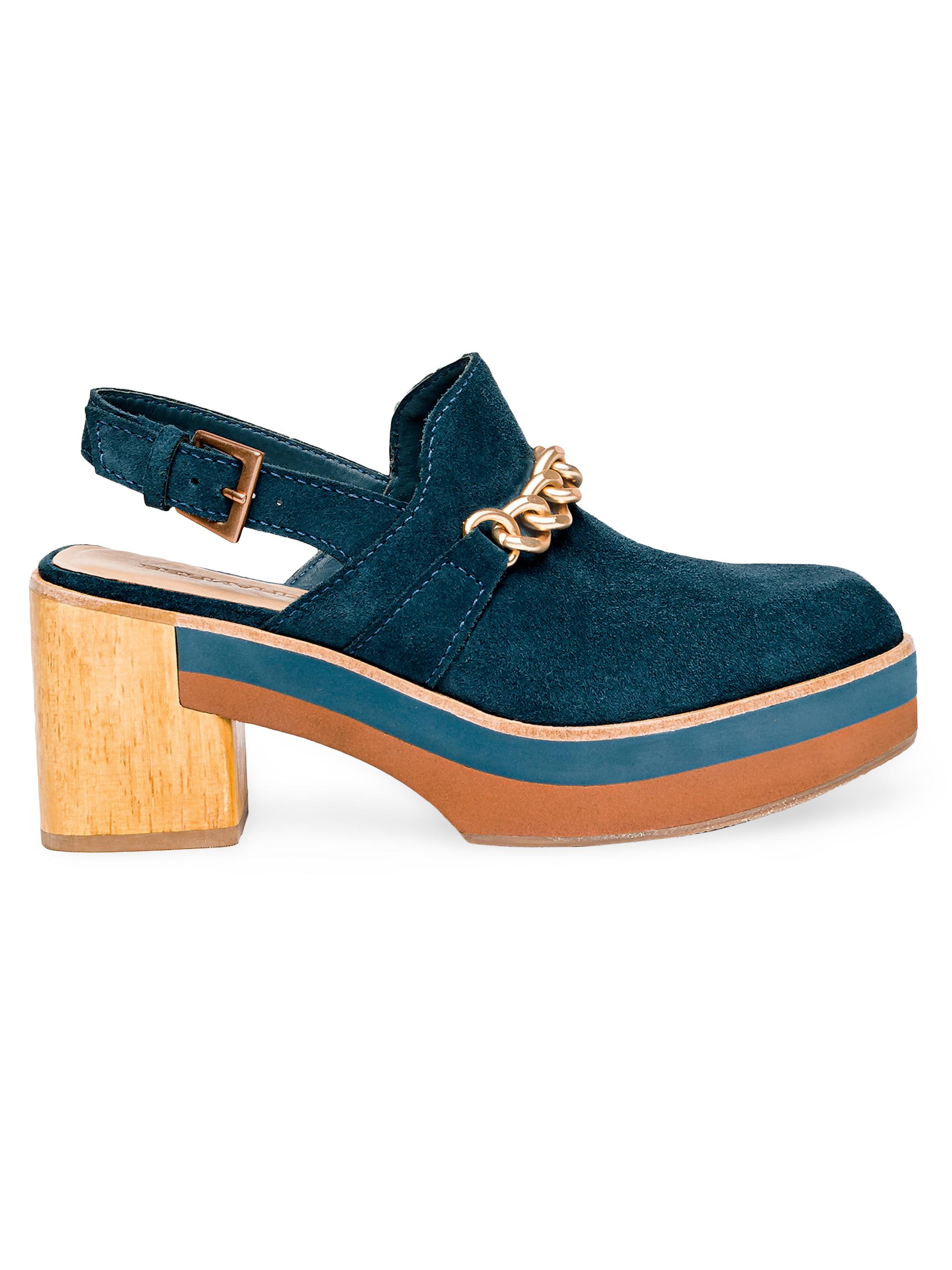 Bernardo Women's Sochi Chain Clog - Tobacco