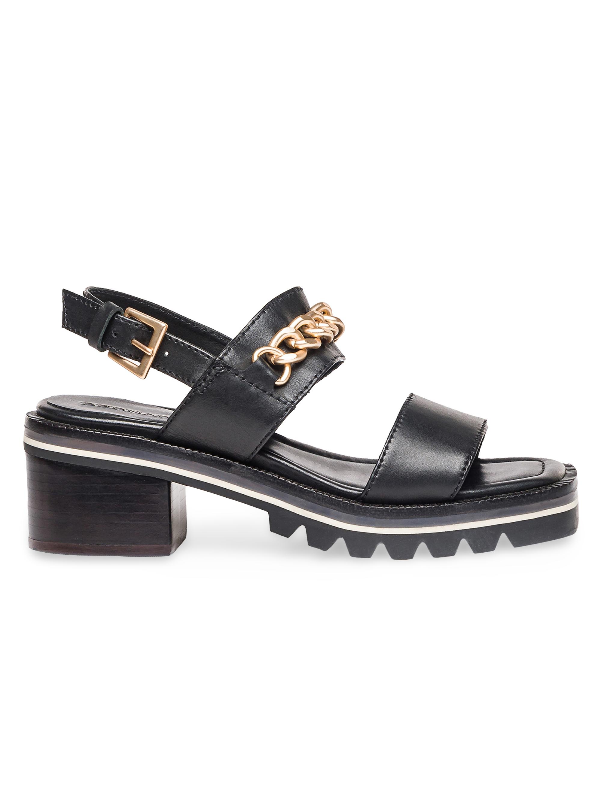 Bernardo Women's Sorrena Lug Sandal - Black