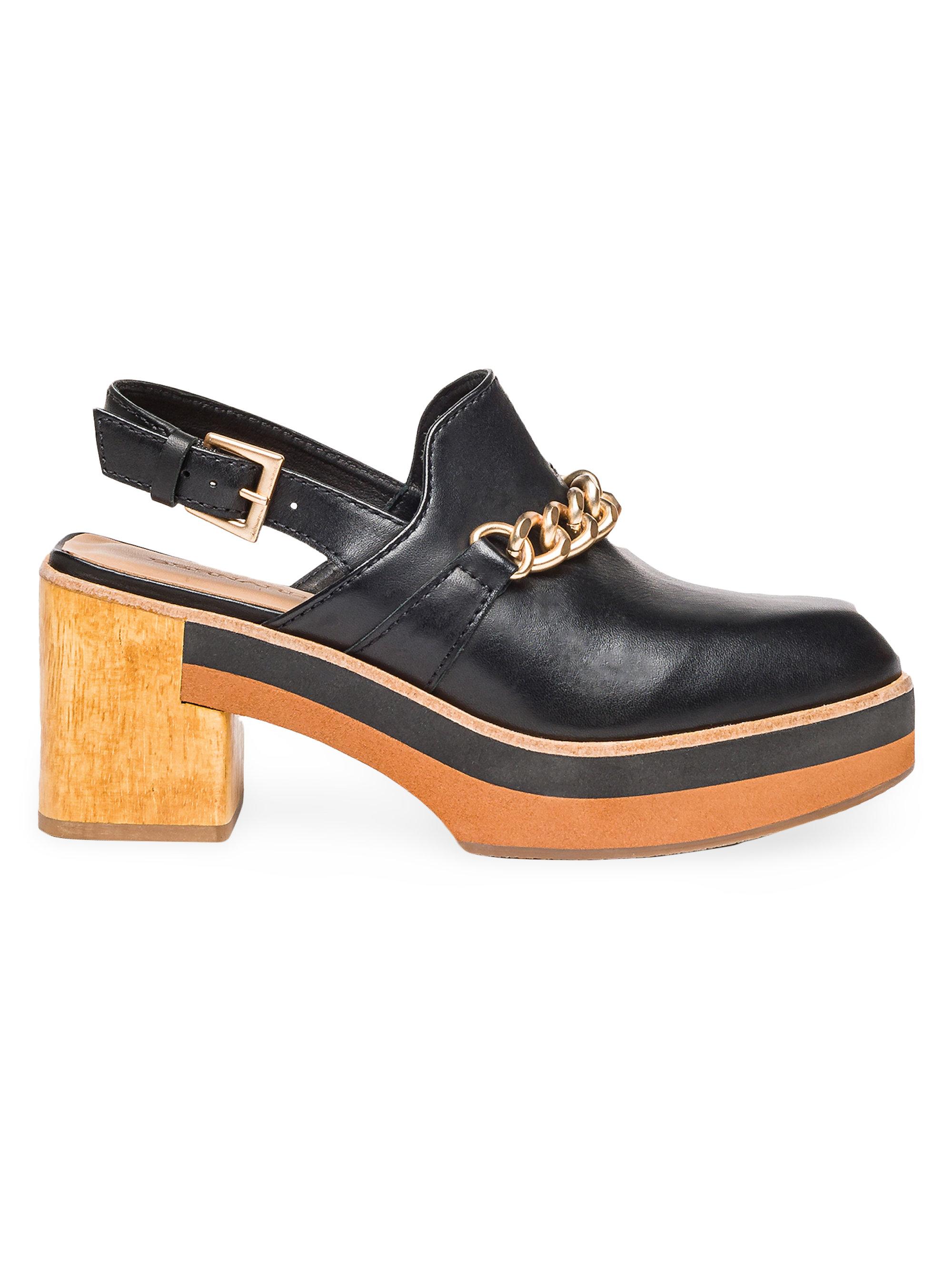 Bernardo Women's Sochi Chain Clog - Black