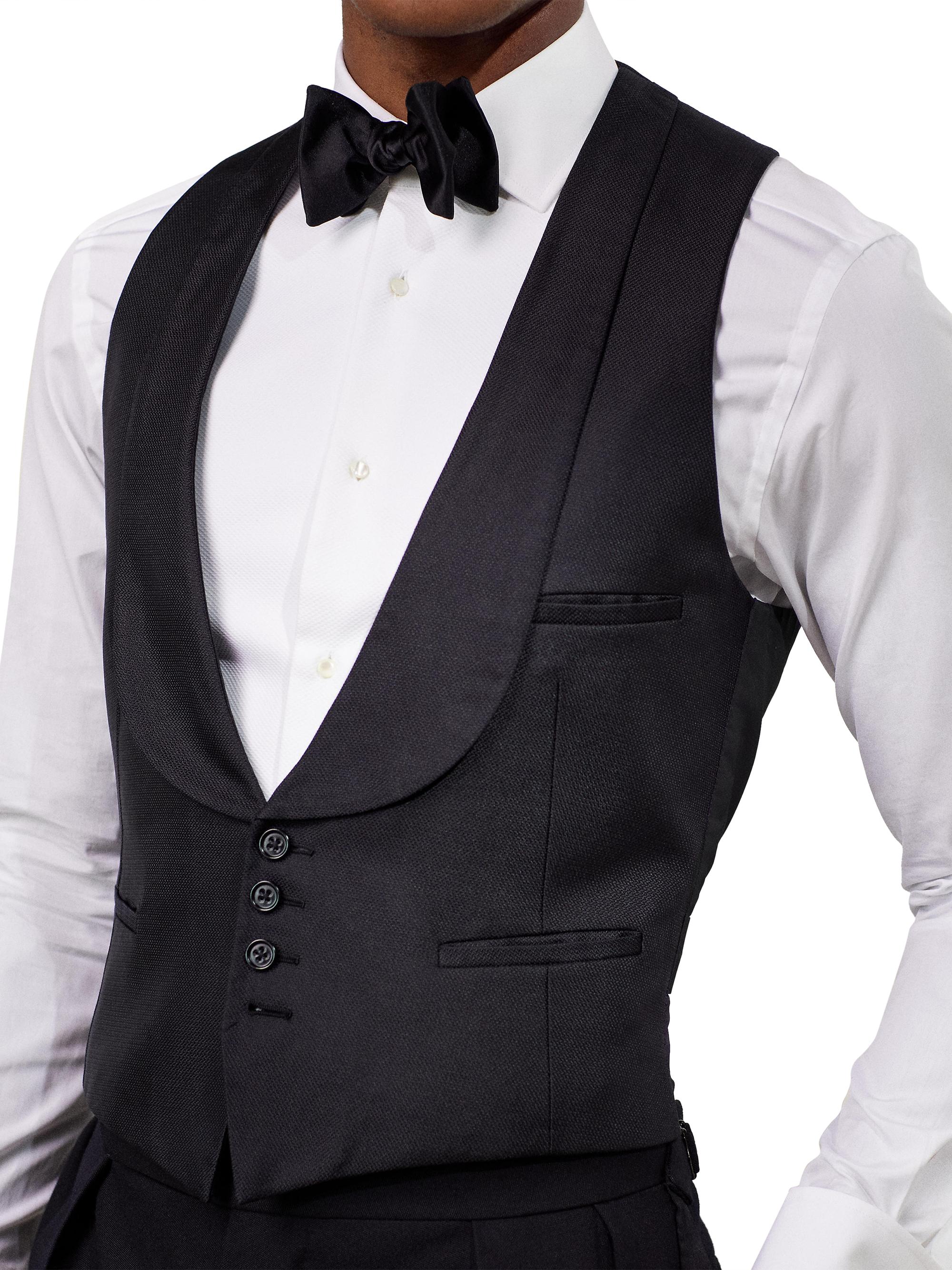Ralph Lauren Purple Label Douglas Shawl-Collar Vest | Saks Fifth