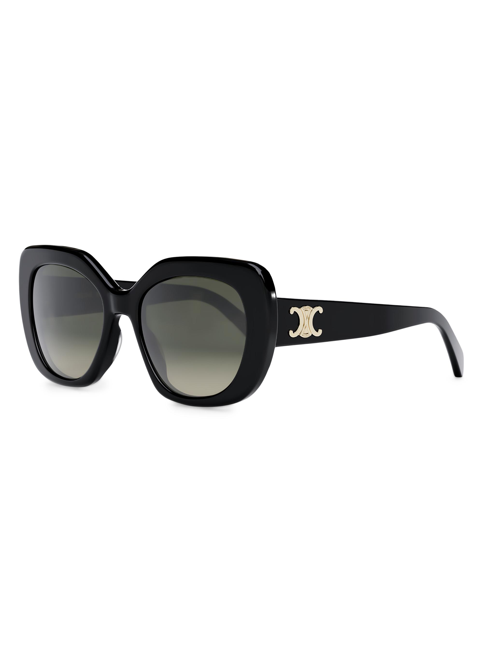 CELINE Triomphe 60MM Square Sunglasses | Saks Fifth Avenue