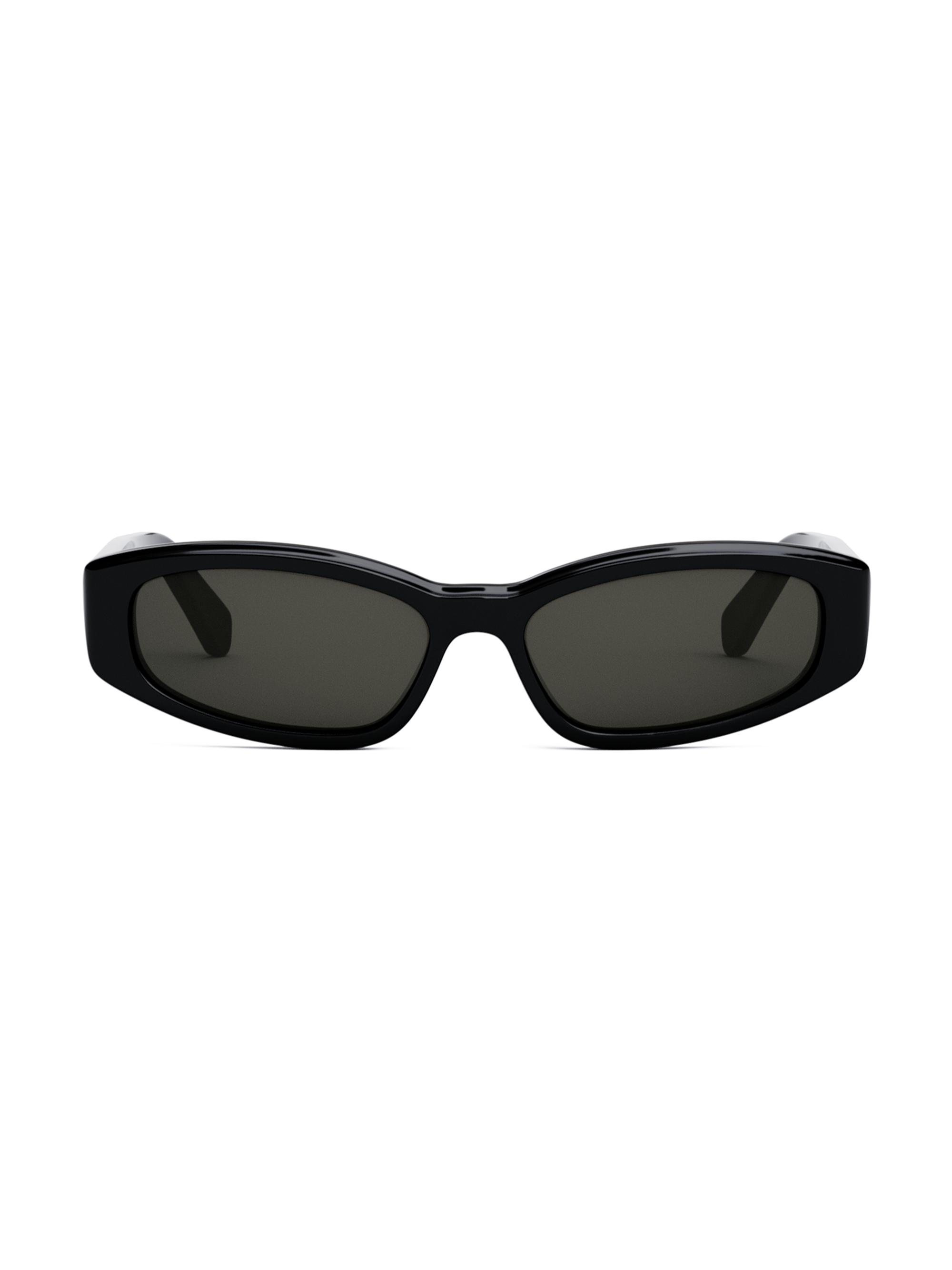 CELINE Women's 58MM Rectangular Sunglasses - Shiny Black