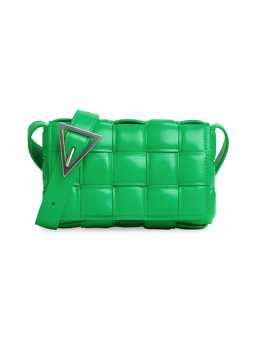 Bottega Veneta Green Padded Cassette Shoulder Bag for Women