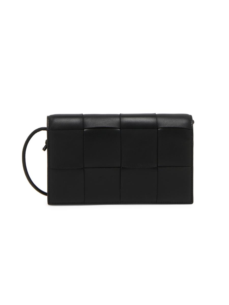 【BOTTEGA VENETA】INTRECIATTO WALLET Bottega Veneta® Men's Intrecciato Long Wallet With Coin