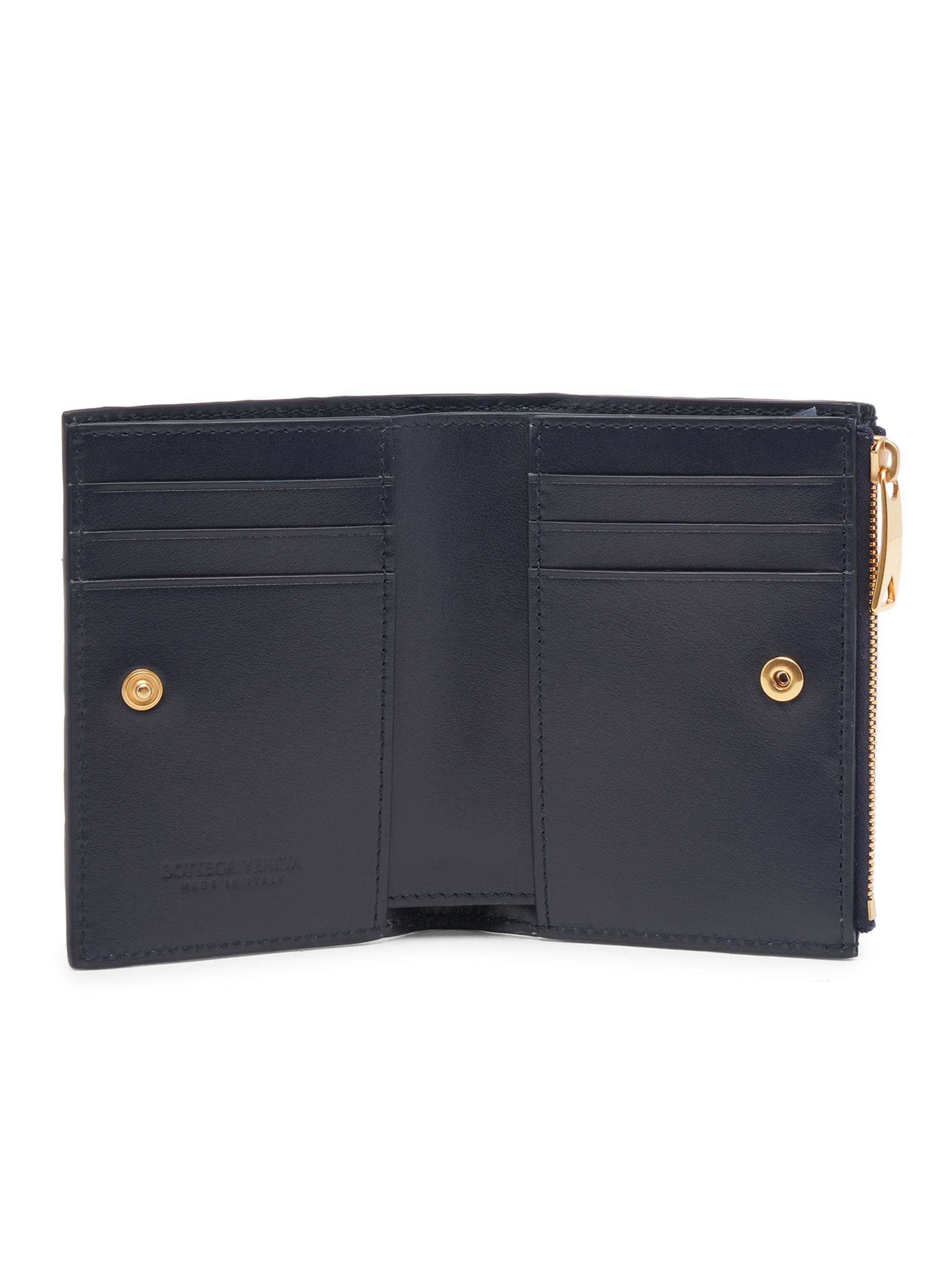 Bottega Veneta Small Intrecciato Leather Bi-Fold Wallet | Saks