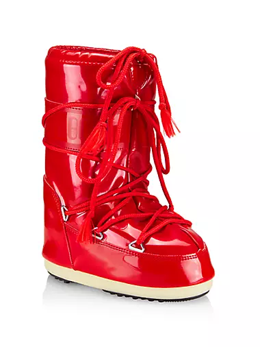 MOON BOOT Boots LIGHT LOW NYLON RED Red
