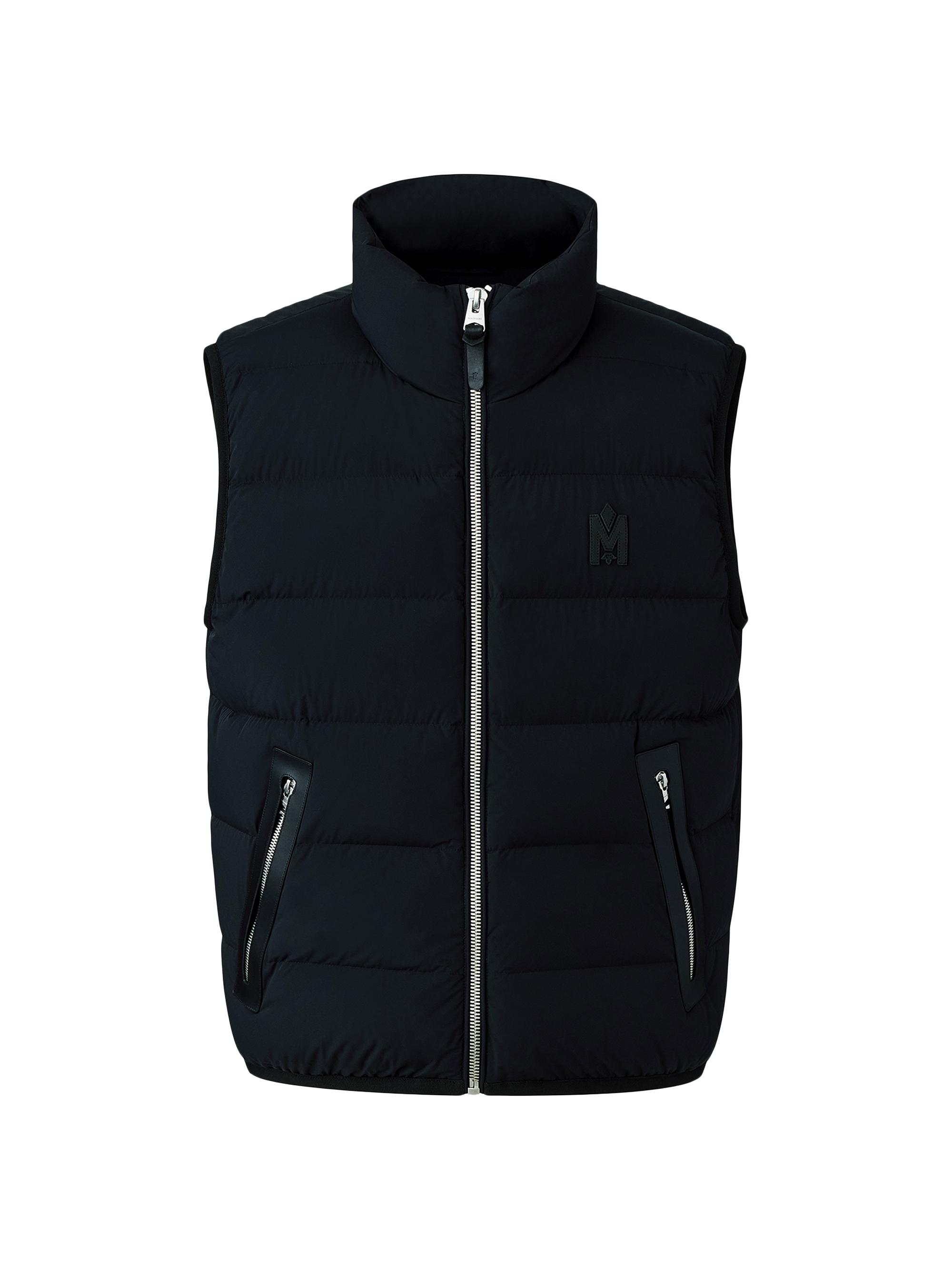 Mackage Men's Fisher Down Zip-Up Vest - Black