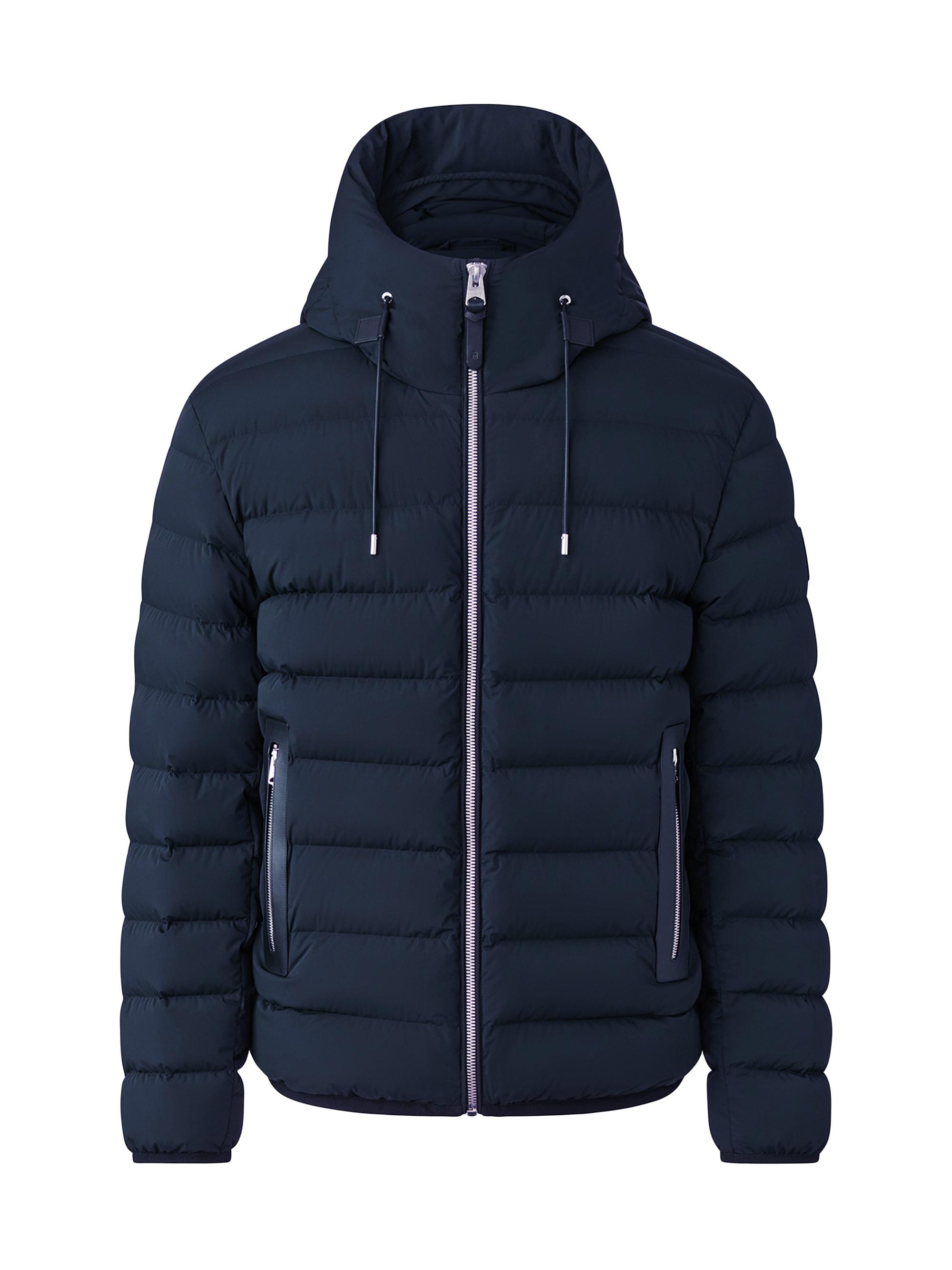 MACKAGE jack ダウン Jack-Z, Agile-360 stretch light down jacket with hood for men