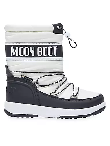 MOON BOOT Boots LOW PILLOW WP Silver for girls