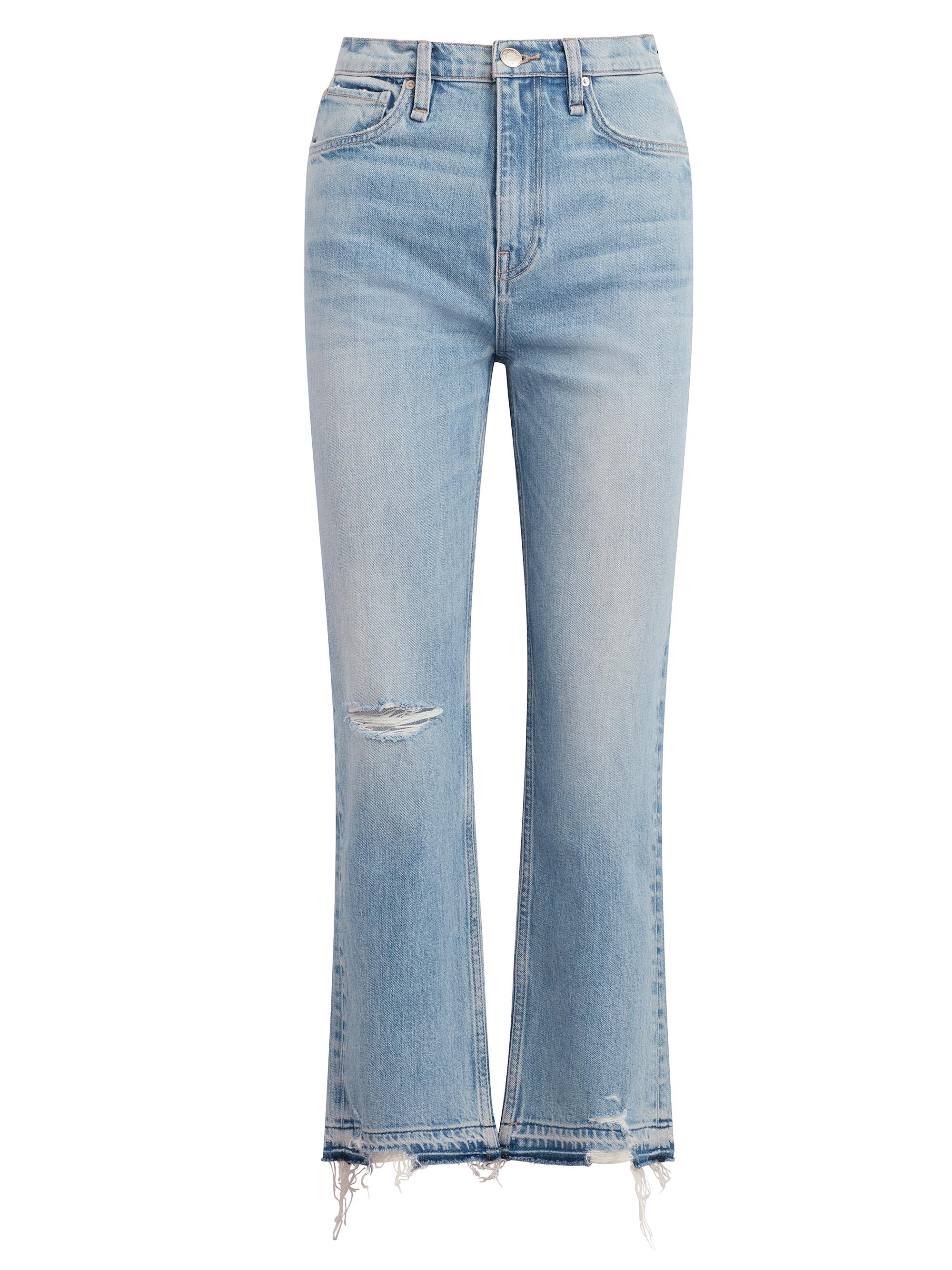 Hudson Jeans Women's Jade High-Rise Straight-Leg Jeans - Harmonic