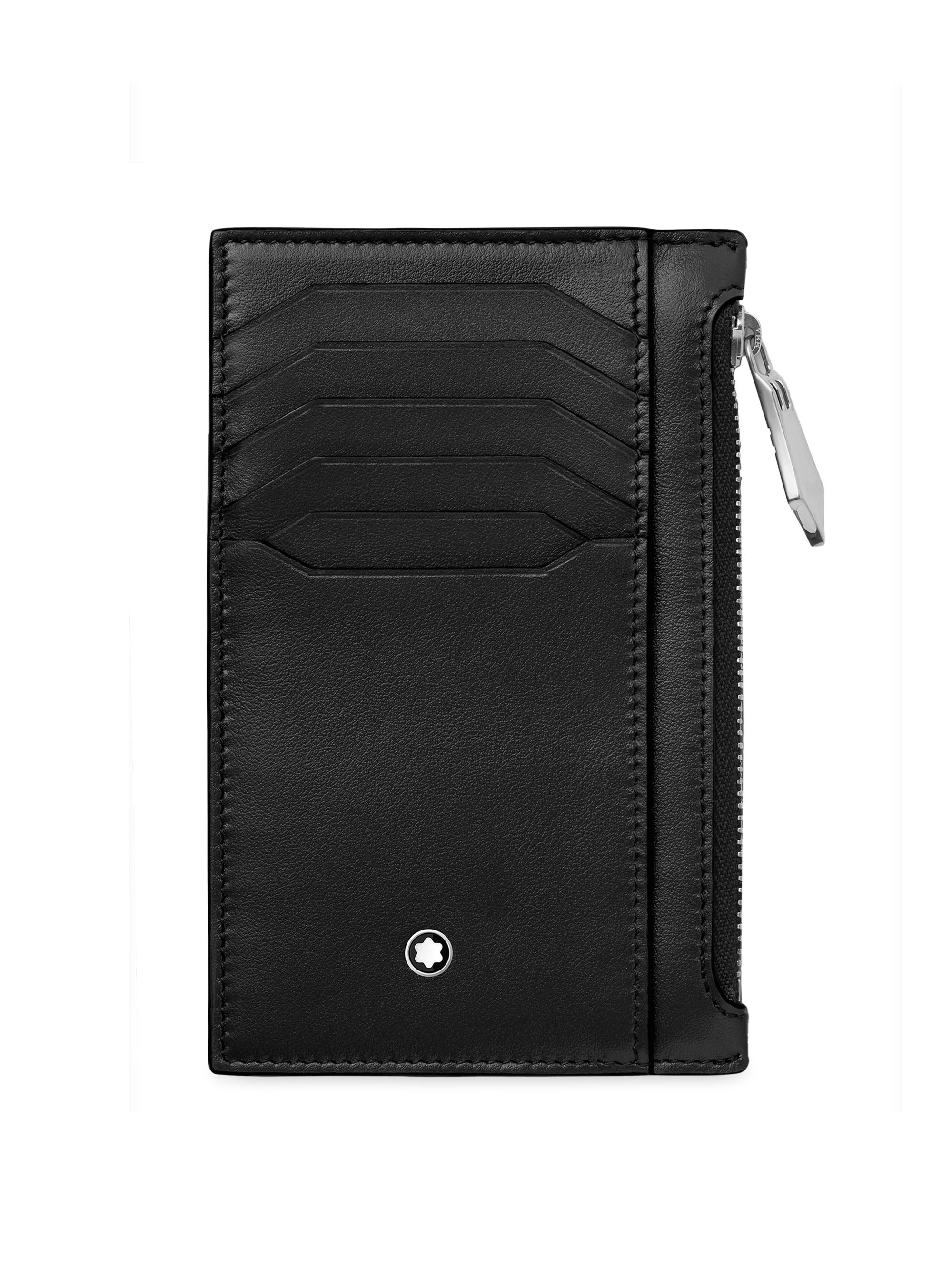 Montblanc Men's Meisterstück Leather Pocket Holder - Black