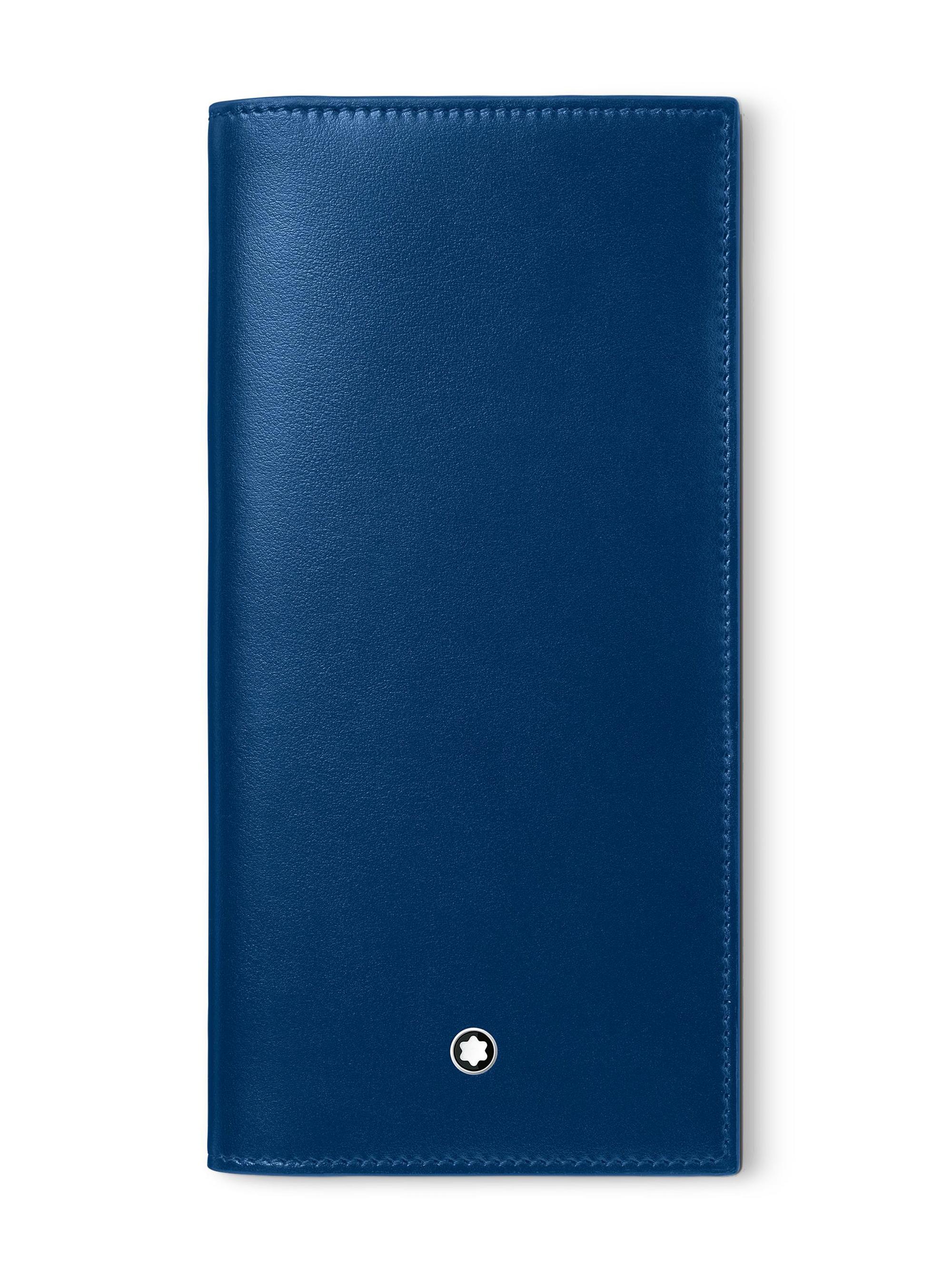 Montblanc Men's Meisterstück Long Wallet - Blue