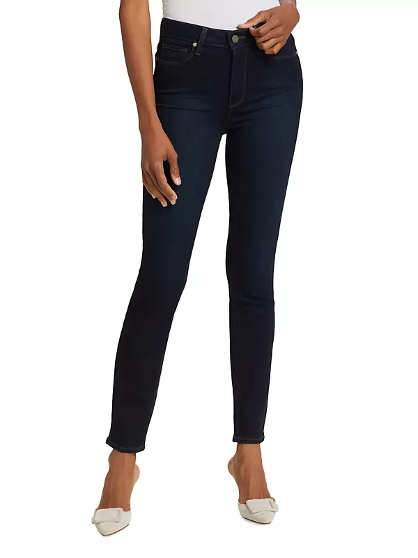 Shop Paige Hoxton High-Rise Skinny Ankle Jeans | Saks Fifth Avenue