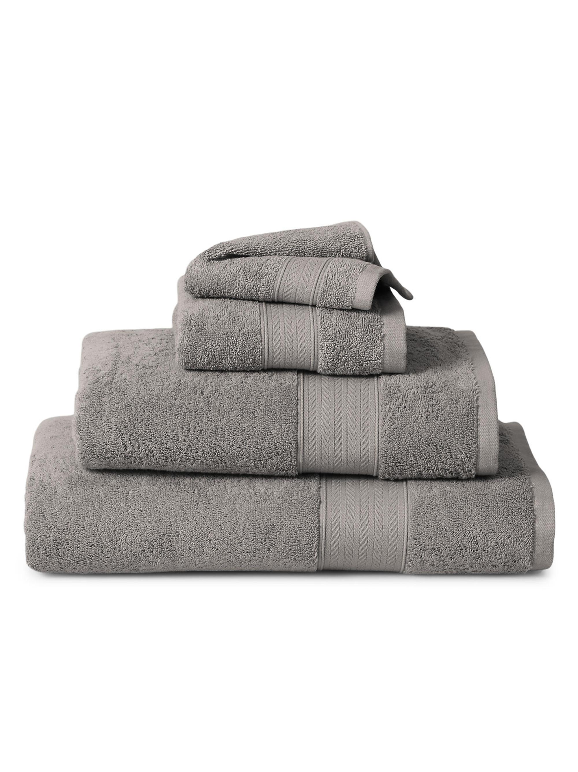 Ralph Lauren Cotton Dawson Hand Towels - Grey