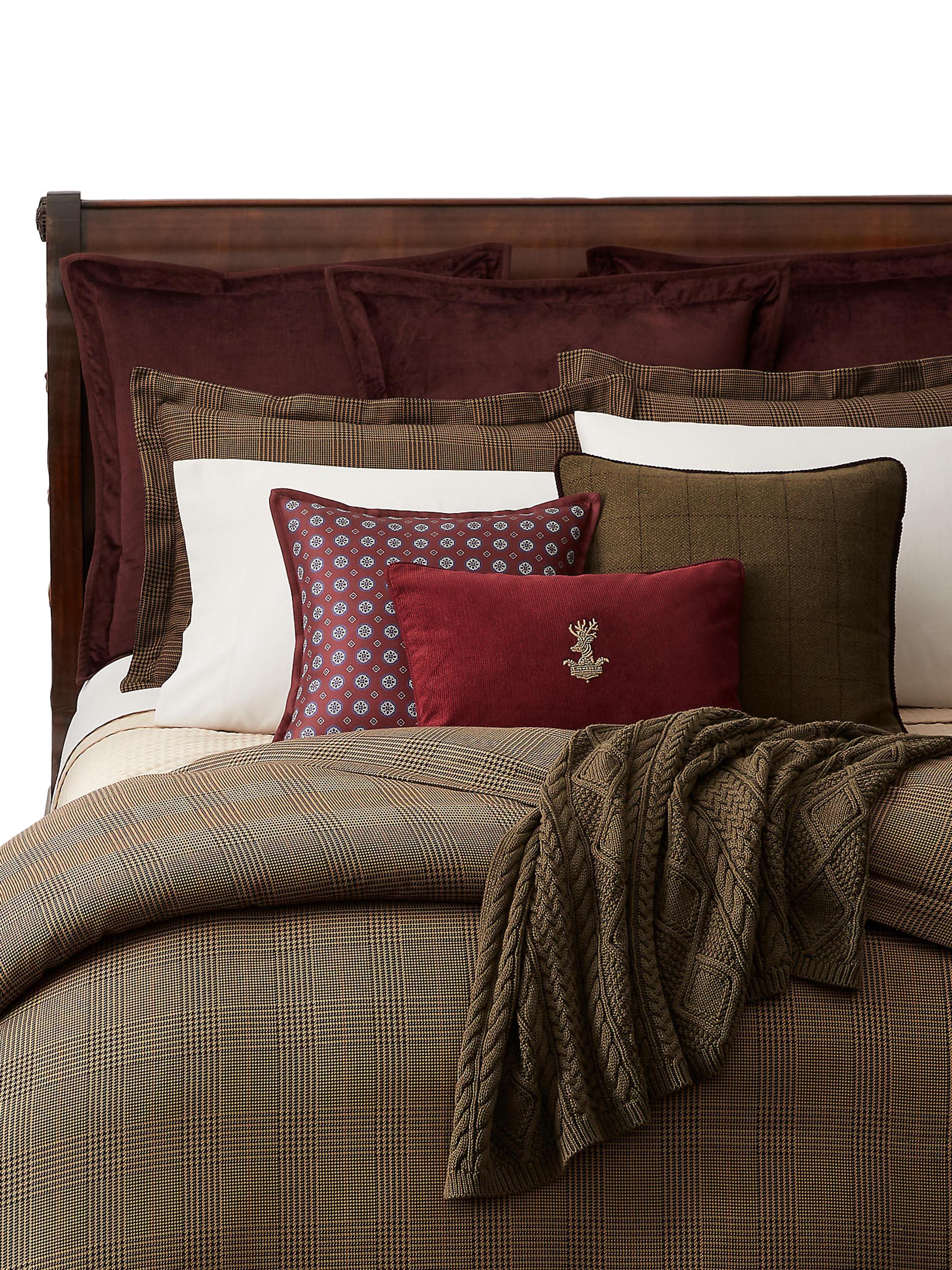 ralph lauren tartan plaid bedding
