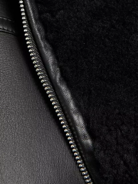 Dior - Zipped Varsity Blouson Beige Calfskin - Size 54 - Men
