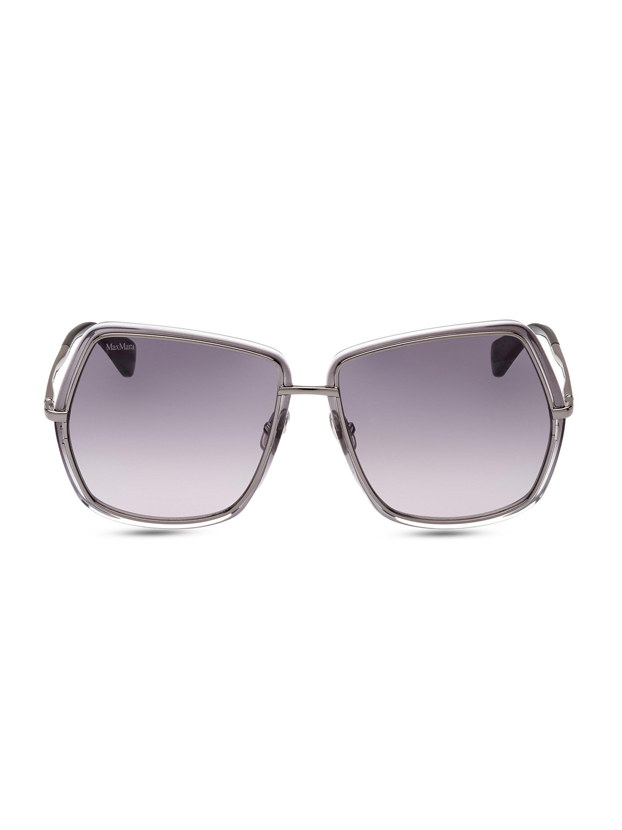 Max Mara Women's Elsa 61MM Geometric Sunglasses - Shiny Gradient