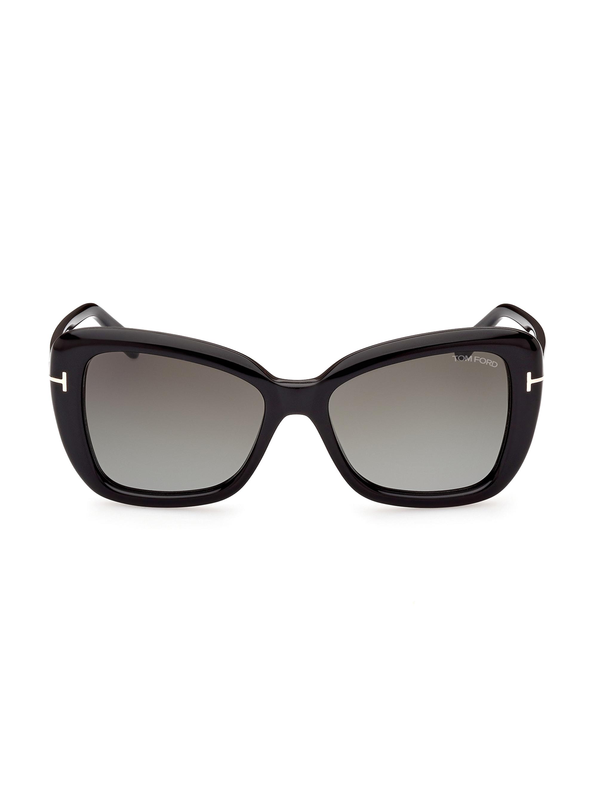 TOM FORD Women's Maeve 55MM Butterfly Sunglasses - Black