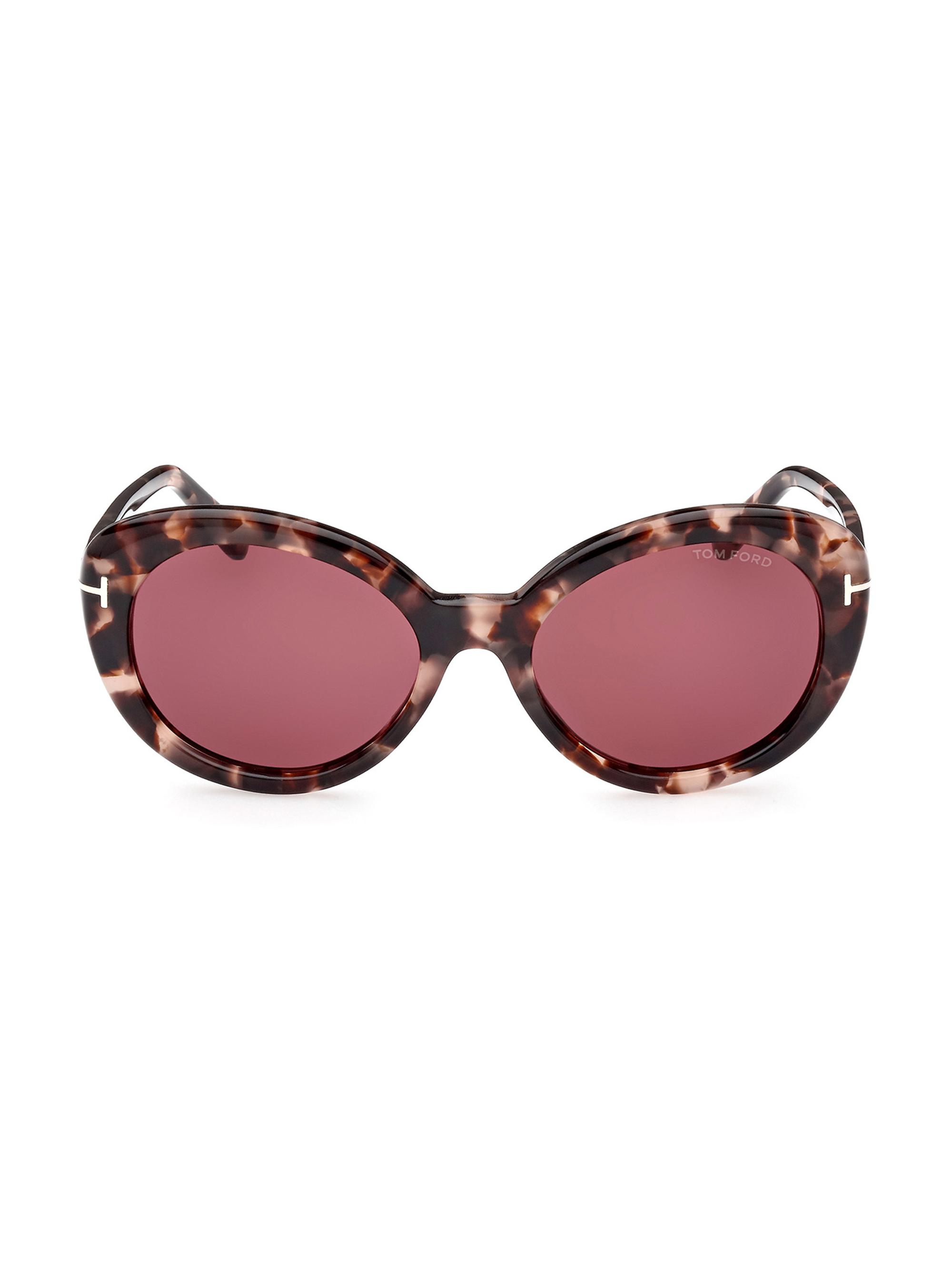 TOM FORD Women's Lily 55MM Cat Eye Sunglasses - Violet