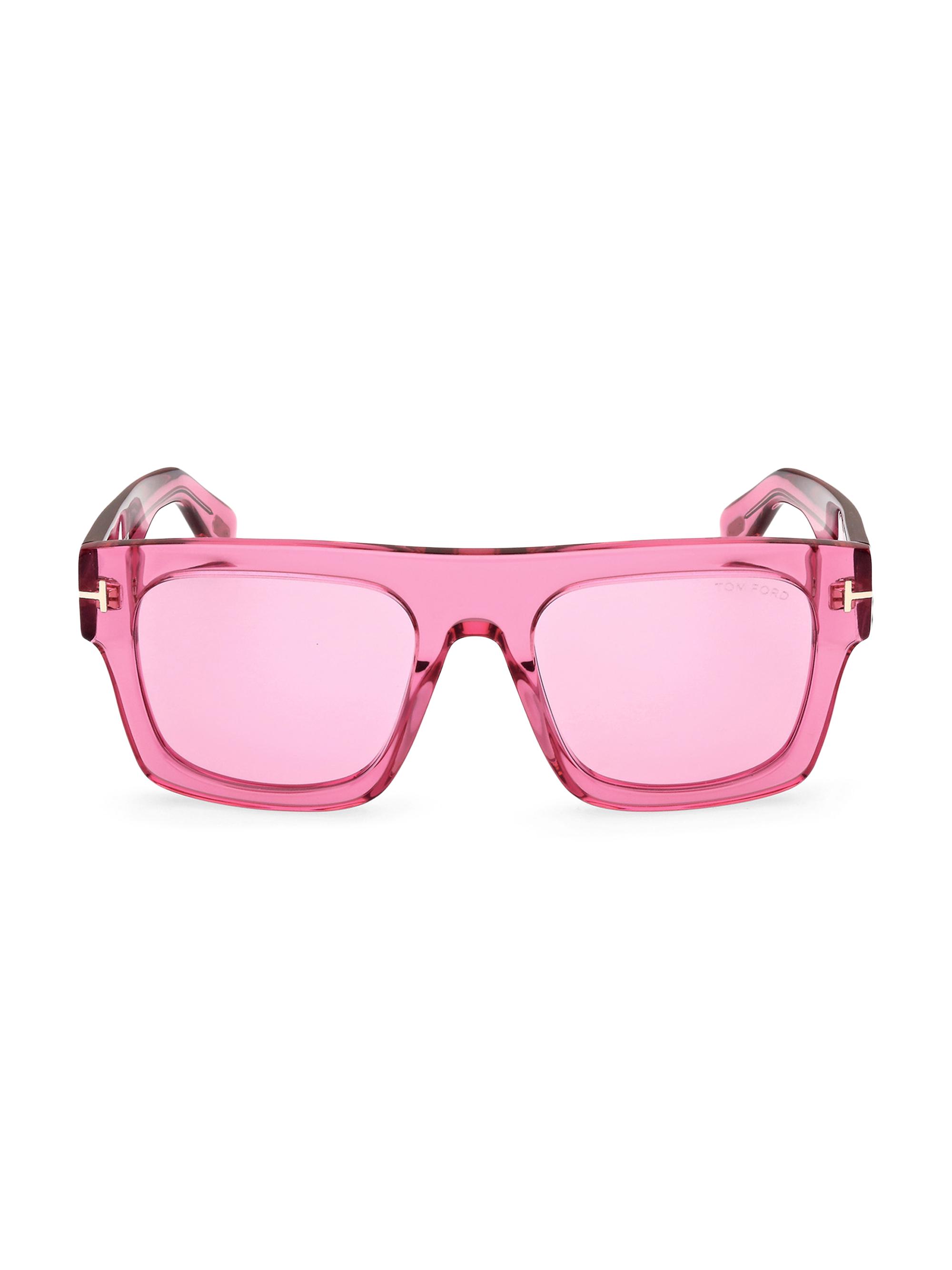 TOM FORD Women's Fausto 53MM Geometric Sunglasses - Fuso